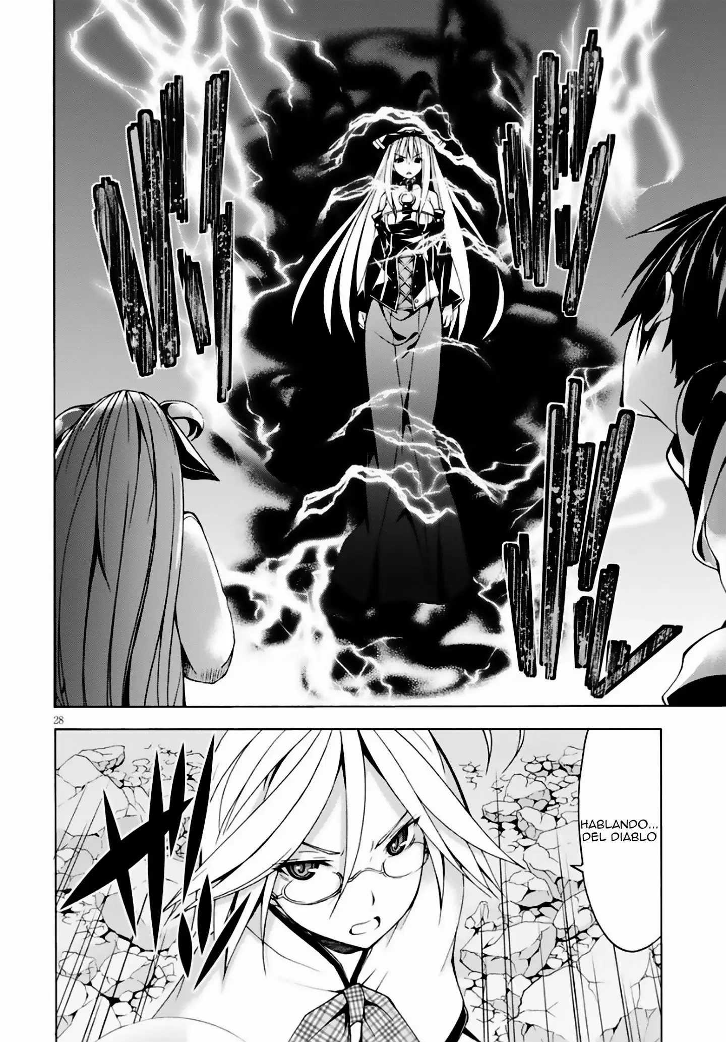 Trinity Seven capítulo 64, página 34
