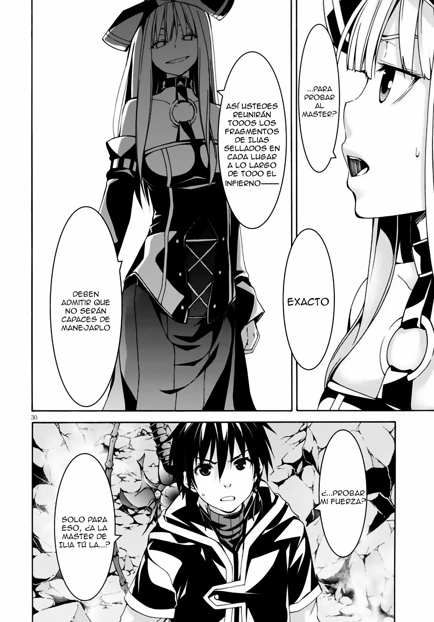 Trinity Seven capítulo 64, página 36