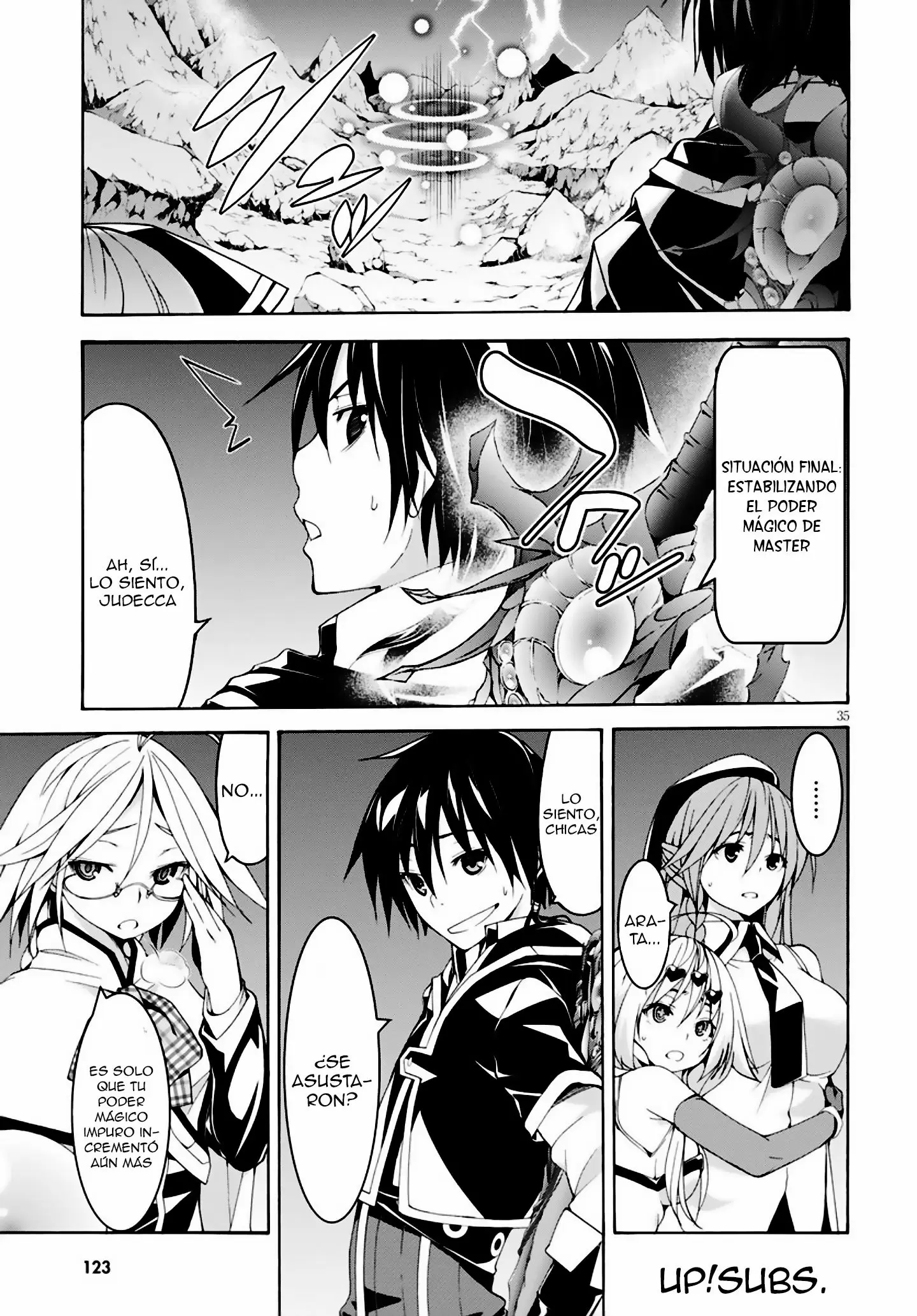 Trinity Seven capítulo 64, página 40