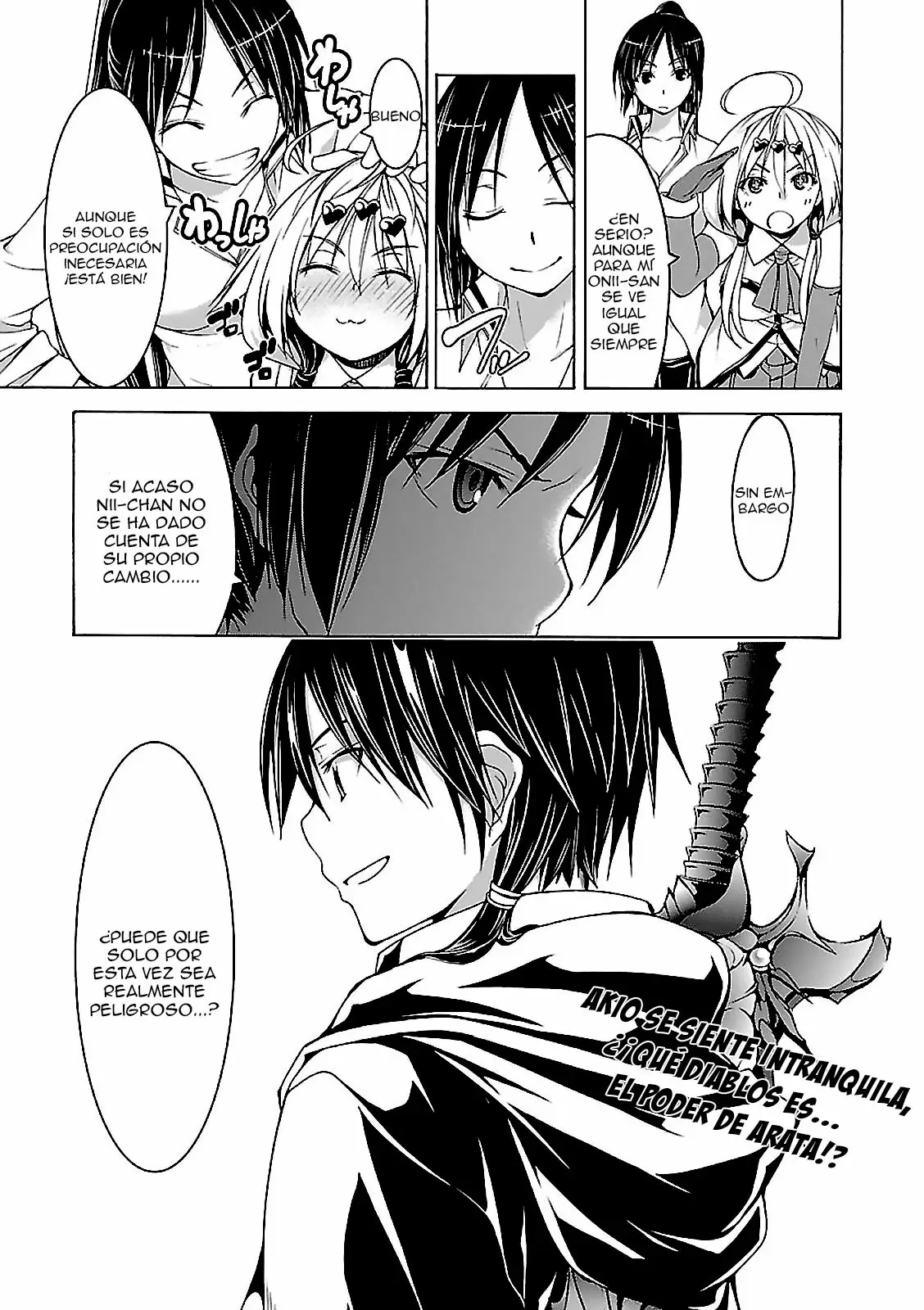 Trinity Seven capítulo 64, página 42