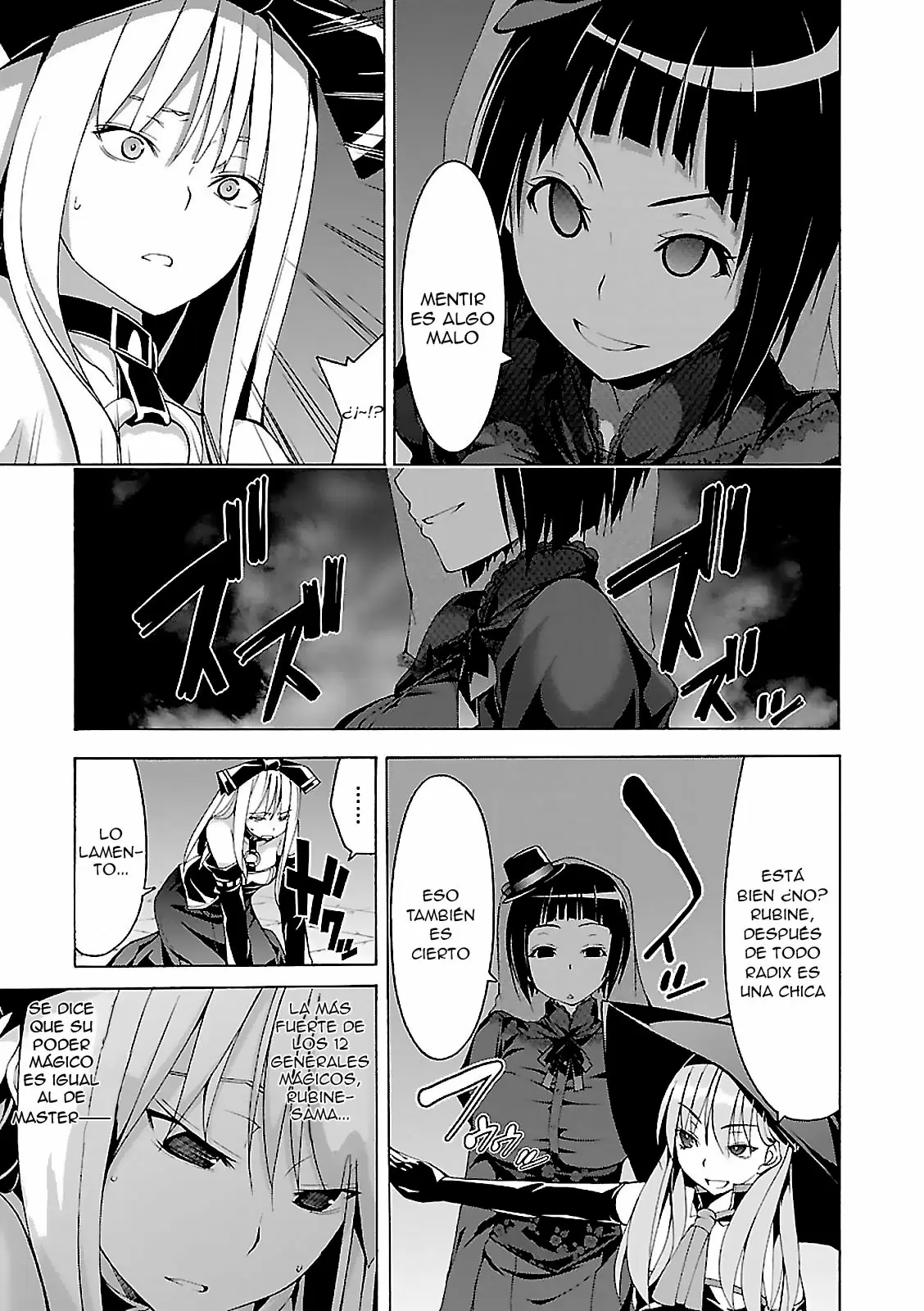 Trinity Seven capítulo 65, página 7