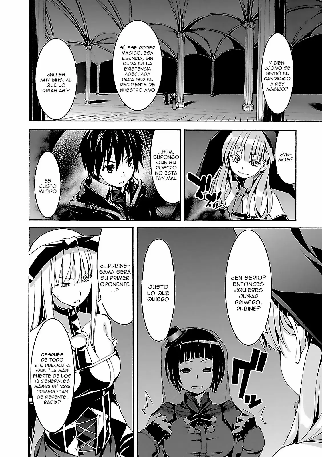 Trinity Seven capítulo 65, página 8