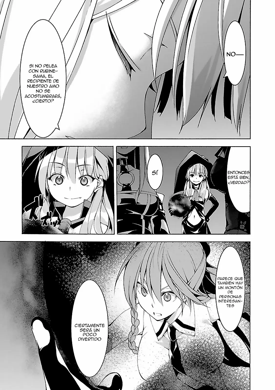 Trinity Seven capítulo 65, página 9
