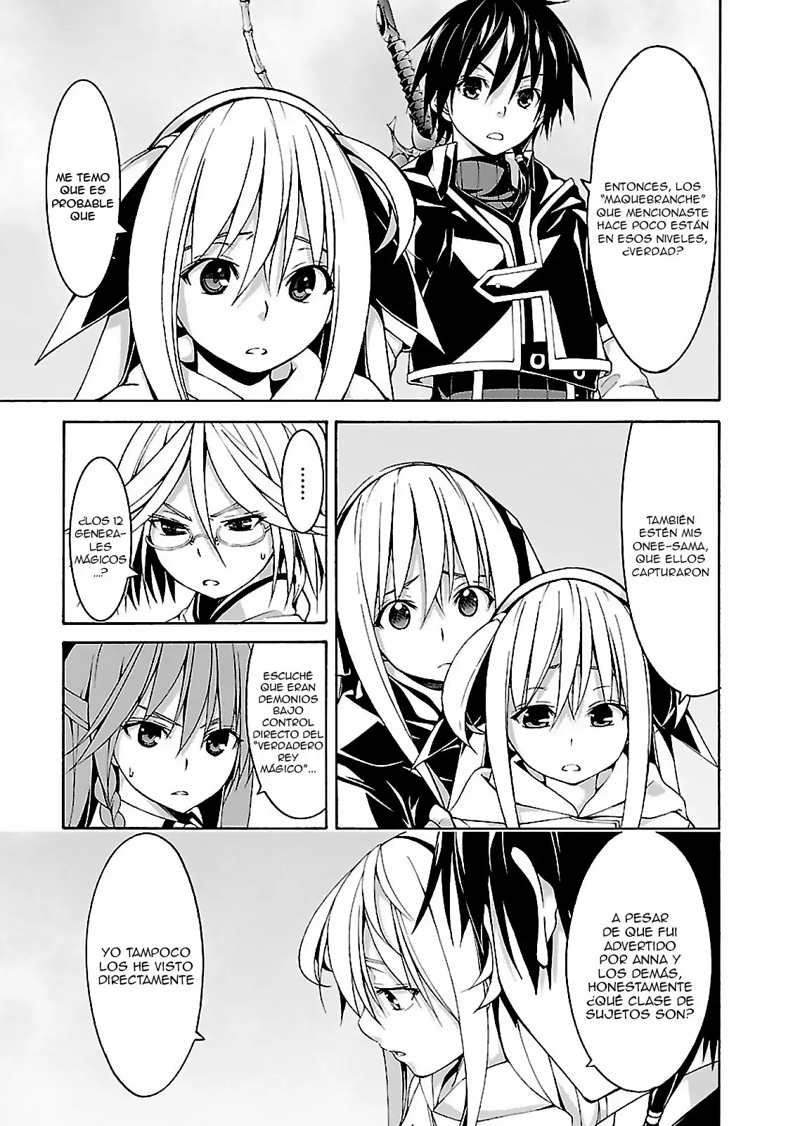 Trinity Seven capítulo 65, página 11