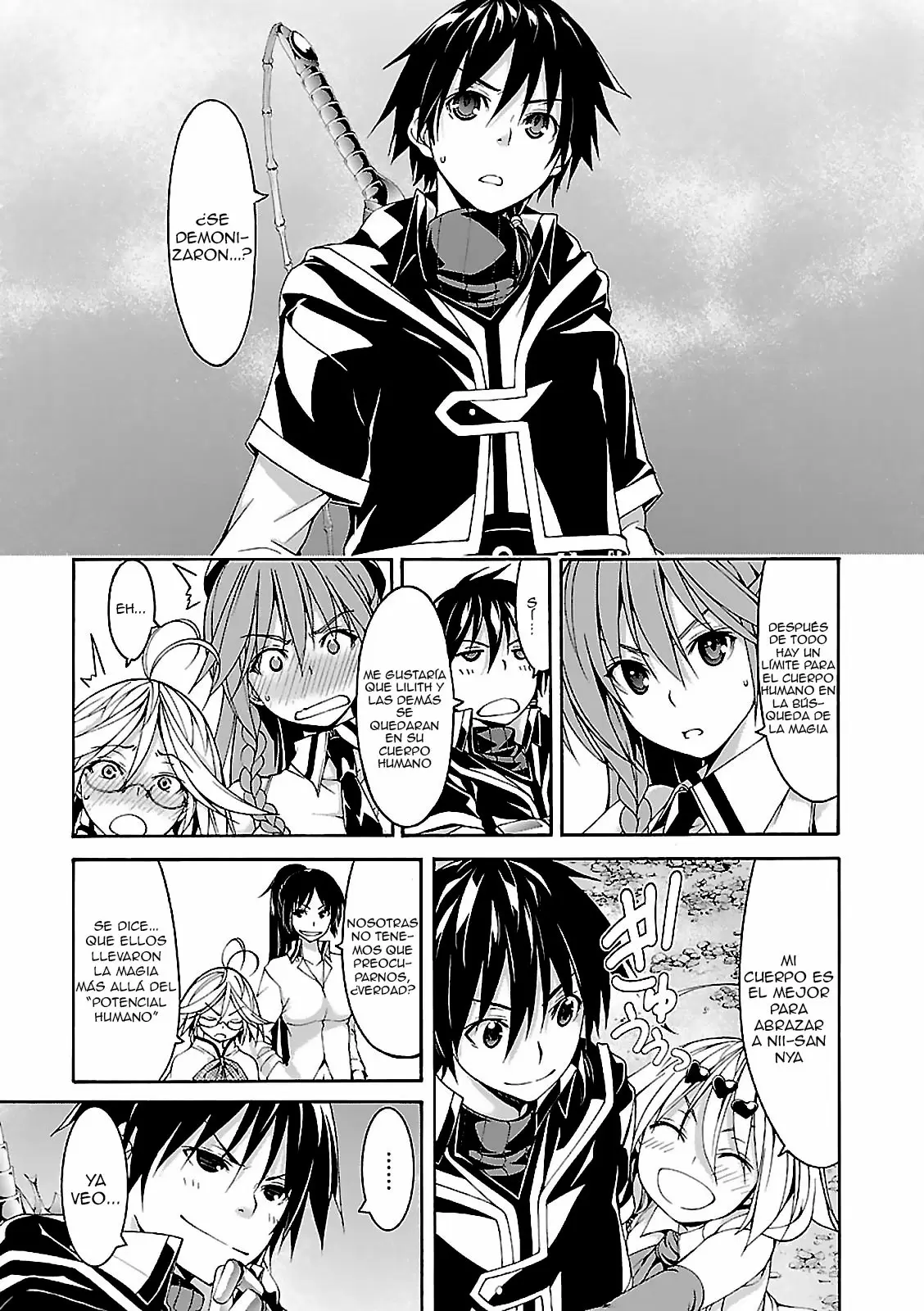 Trinity Seven capítulo 65, página 13