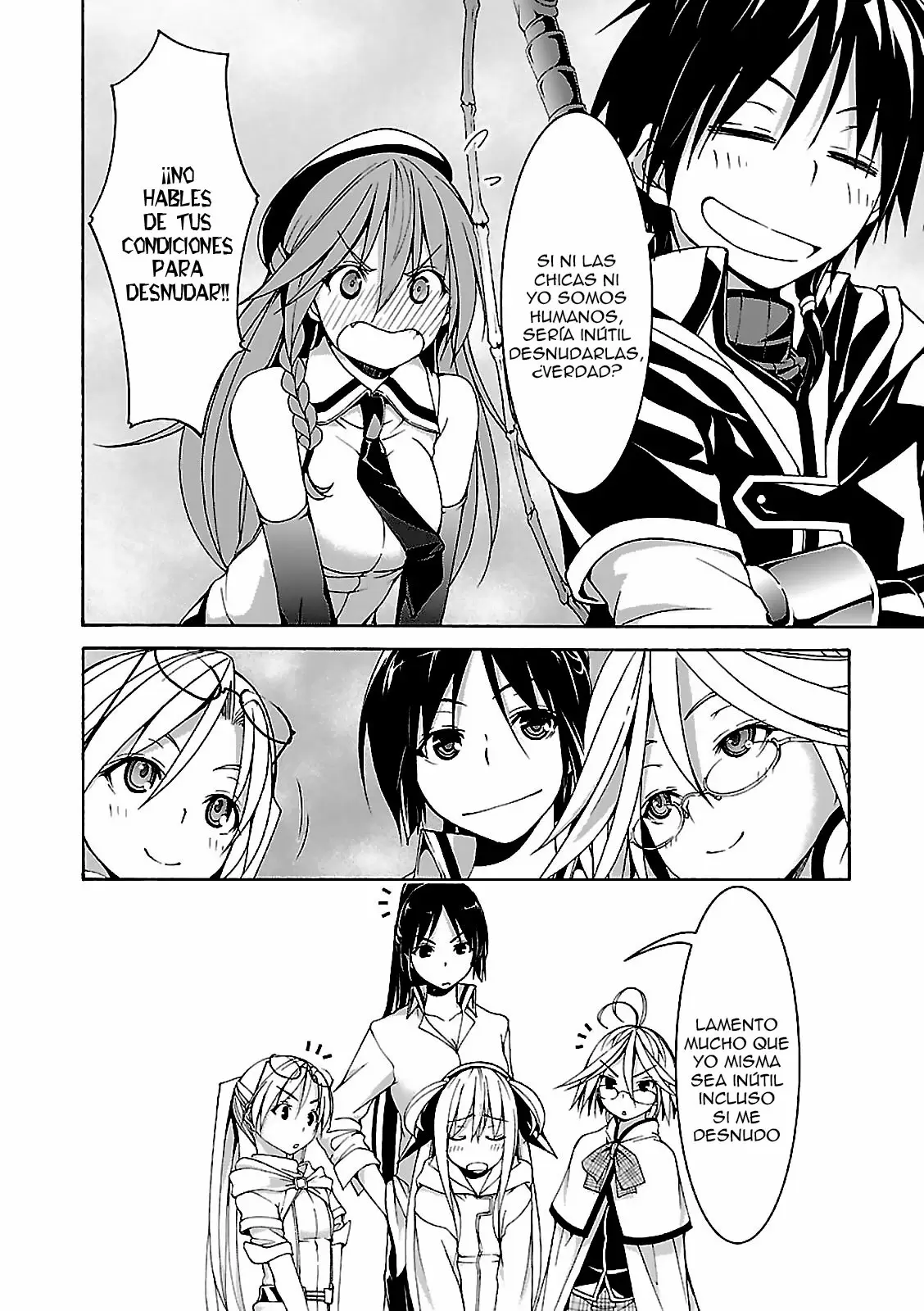 Trinity Seven capítulo 65, página 14