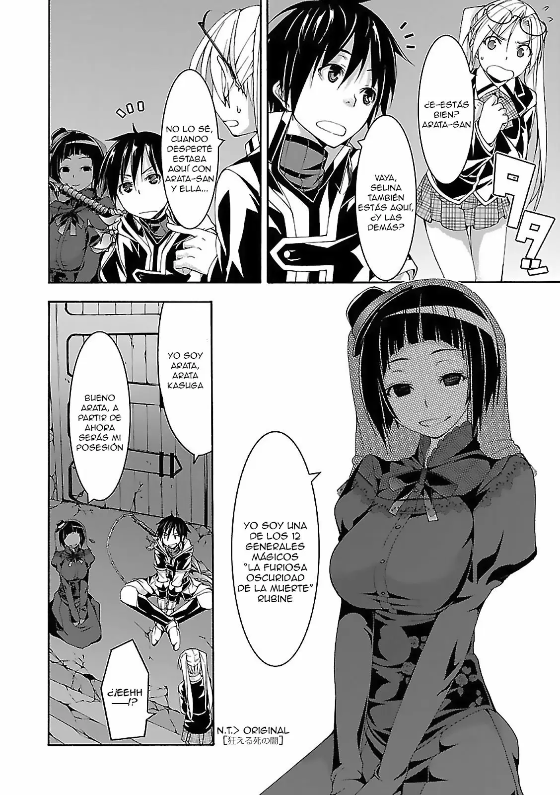 Trinity Seven capítulo 65, página 22