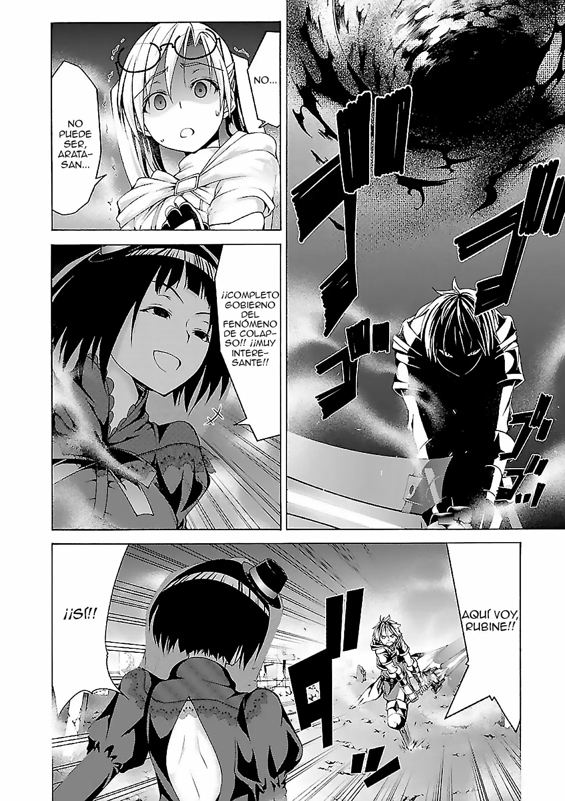 Trinity Seven capítulo 66, página 8