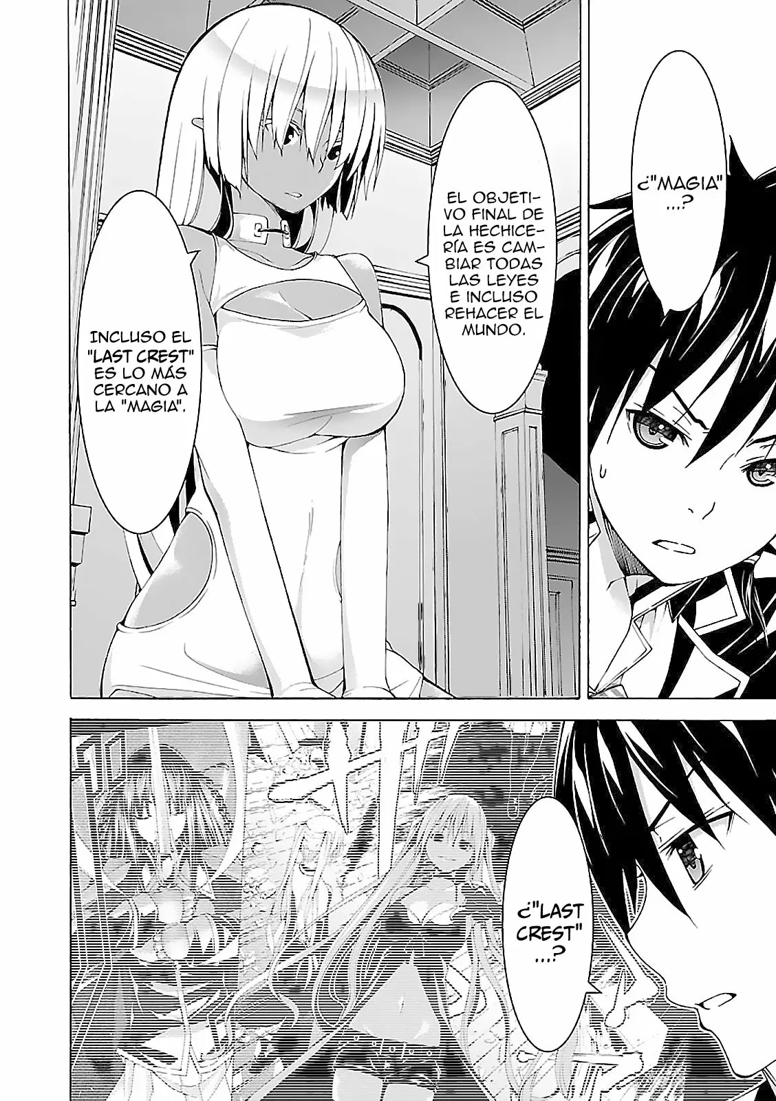 Trinity Seven capítulo 67, página 9