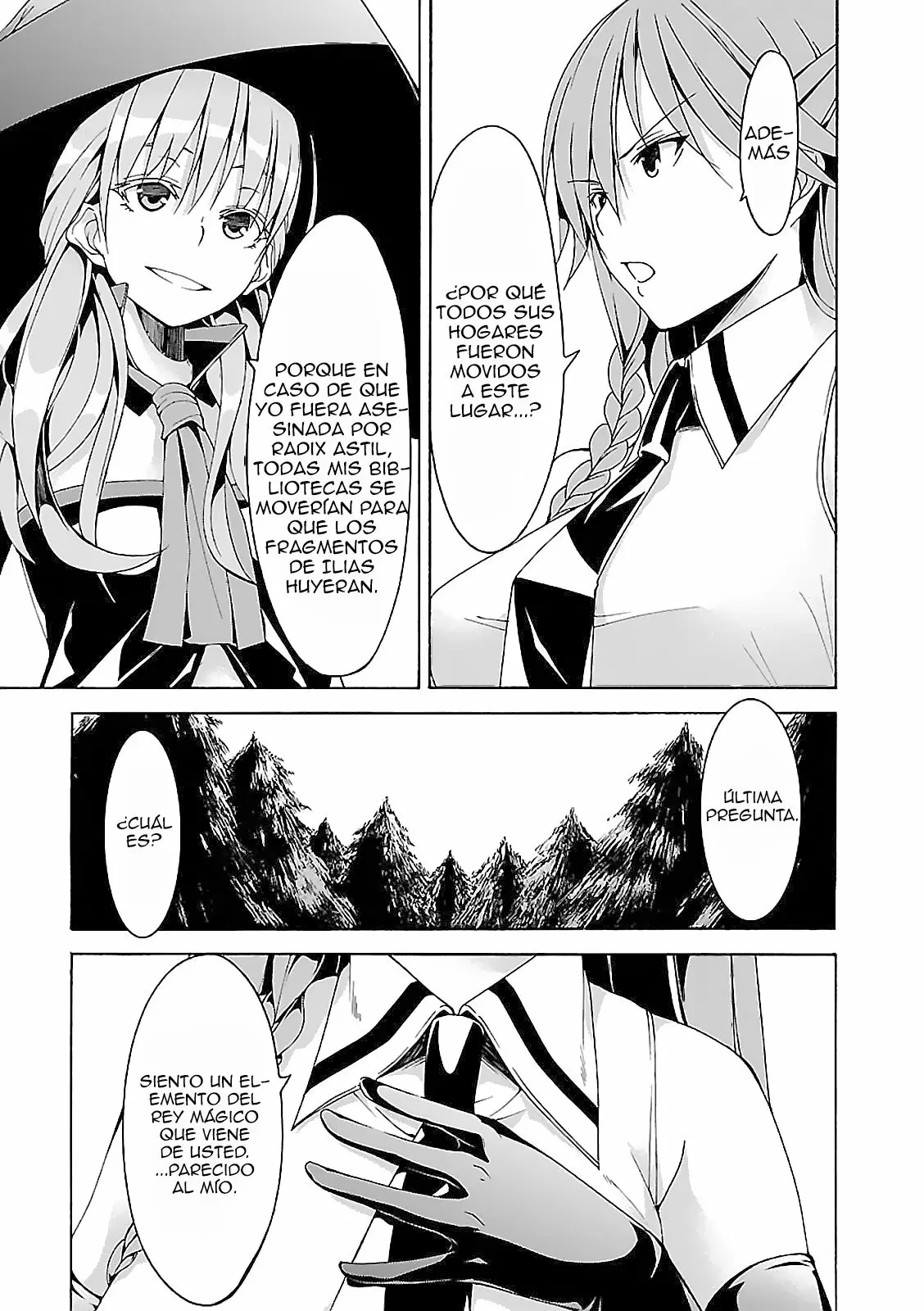 Trinity Seven capítulo 67, página 27