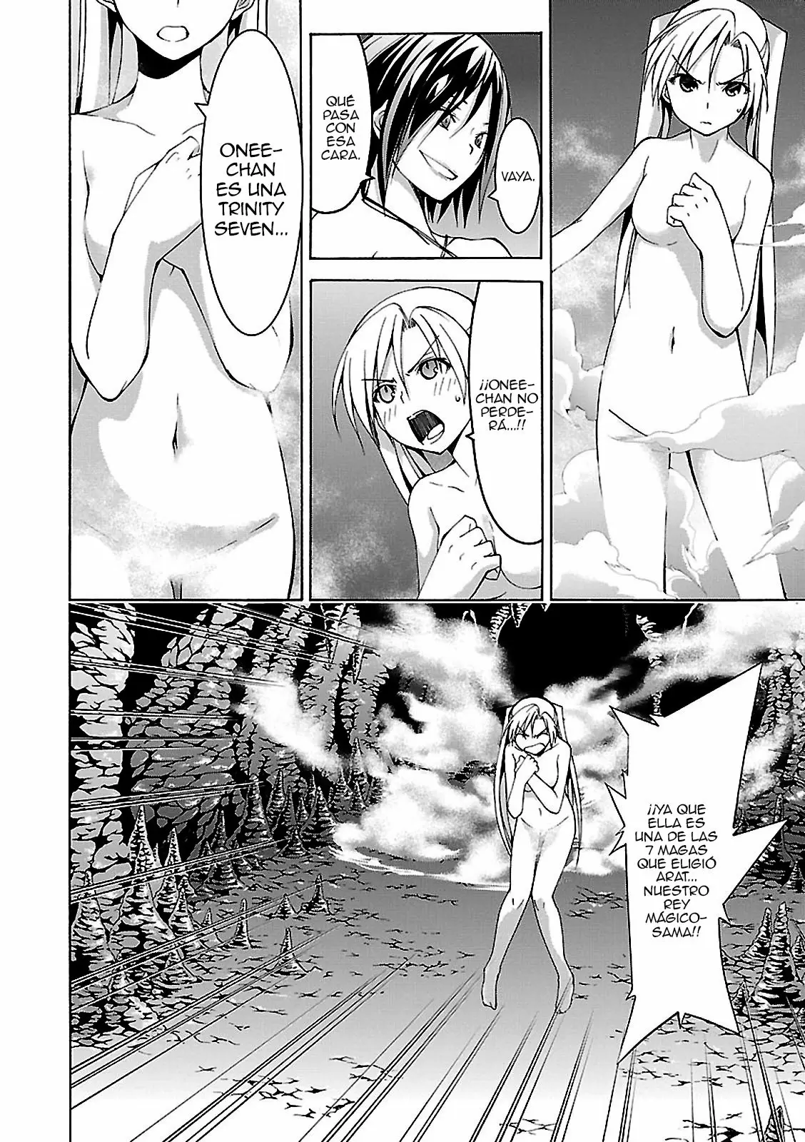 Trinity Seven capítulo 68, página 22