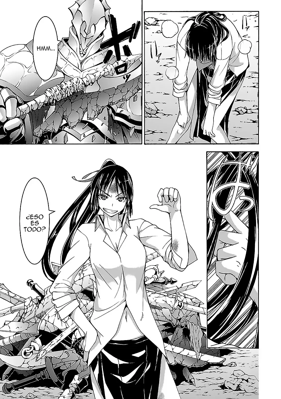 Trinity Seven capítulo 69, página 17
