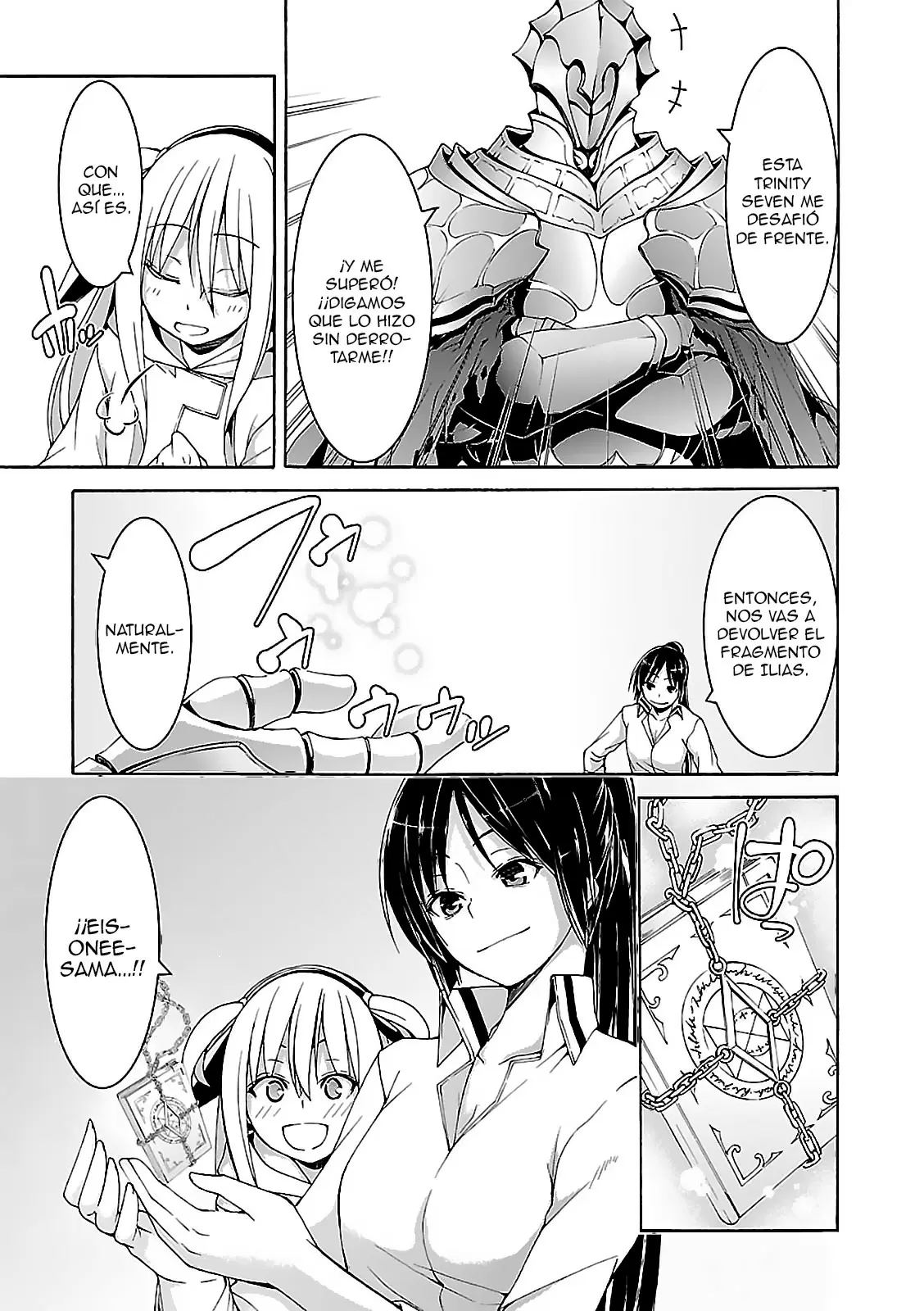 Trinity Seven capítulo 69, página 19