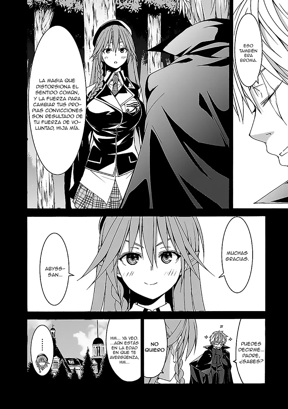 Trinity Seven capítulo 70, página 8