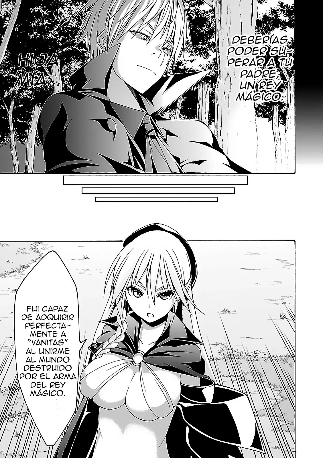 Trinity Seven capítulo 70, página 13