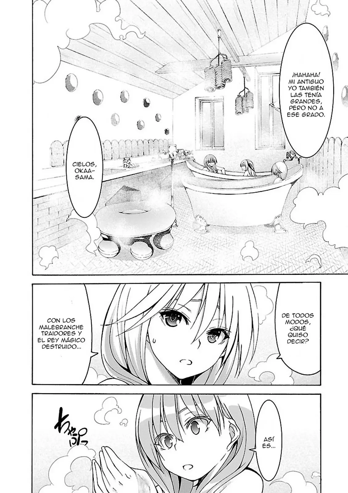 Trinity Seven capítulo 71, página 9