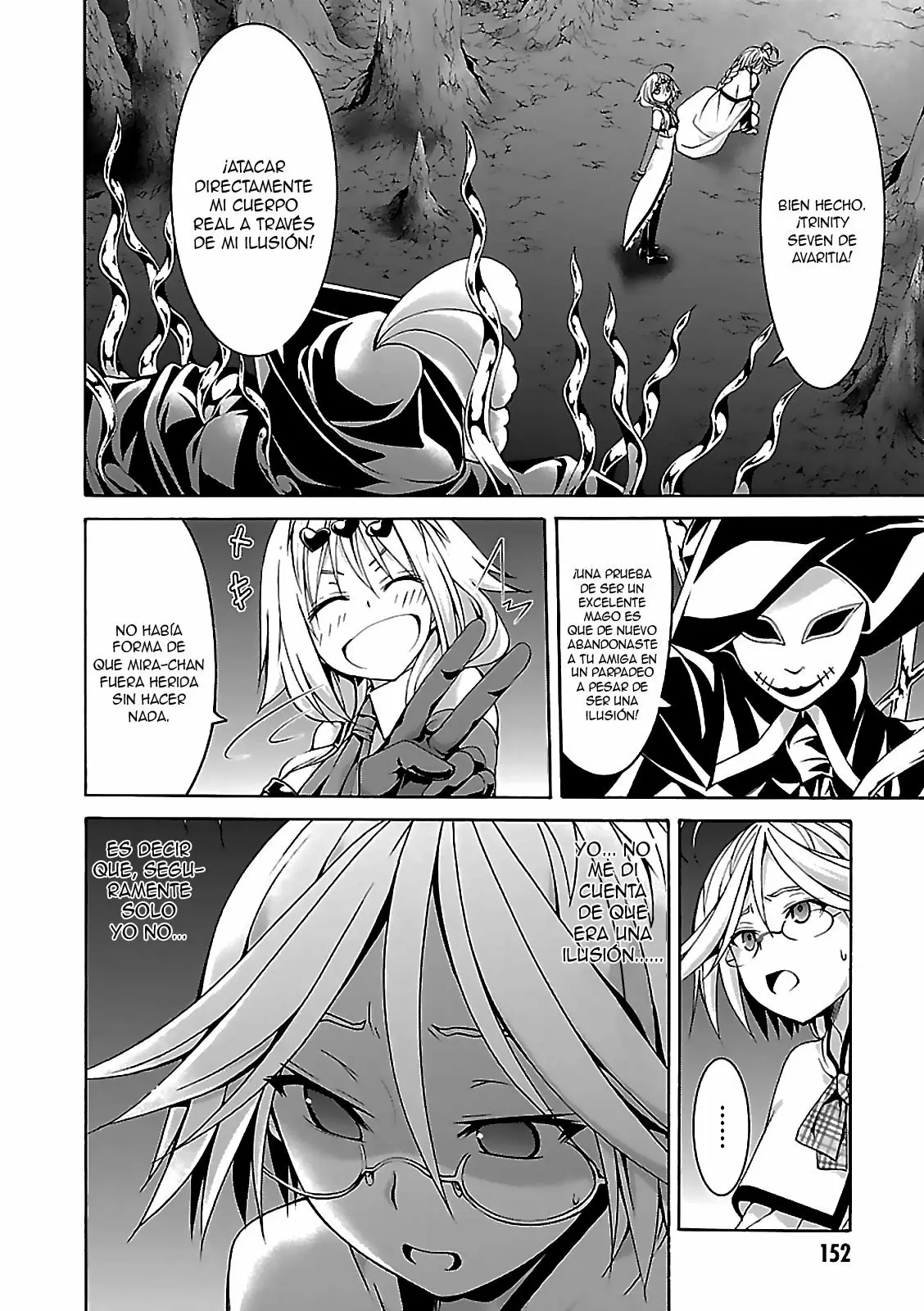Trinity Seven capítulo 72, página 21