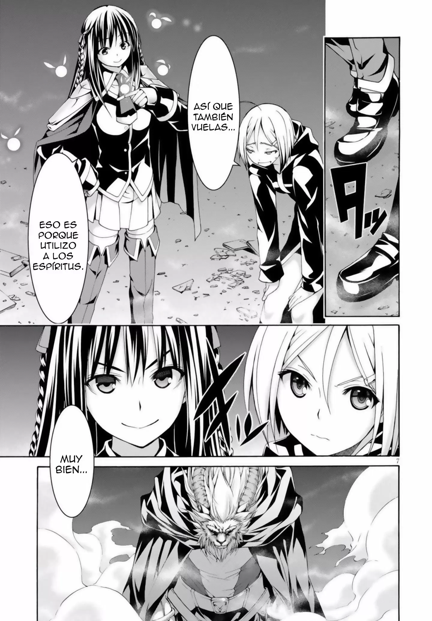 Trinity Seven capítulo 73, página 11