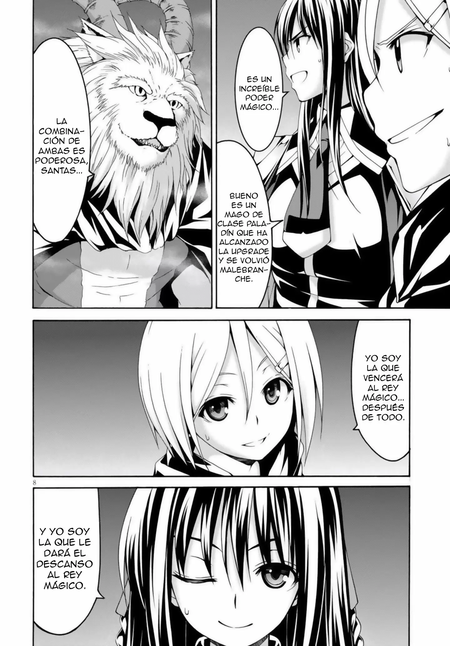 Trinity Seven capítulo 73, página 12