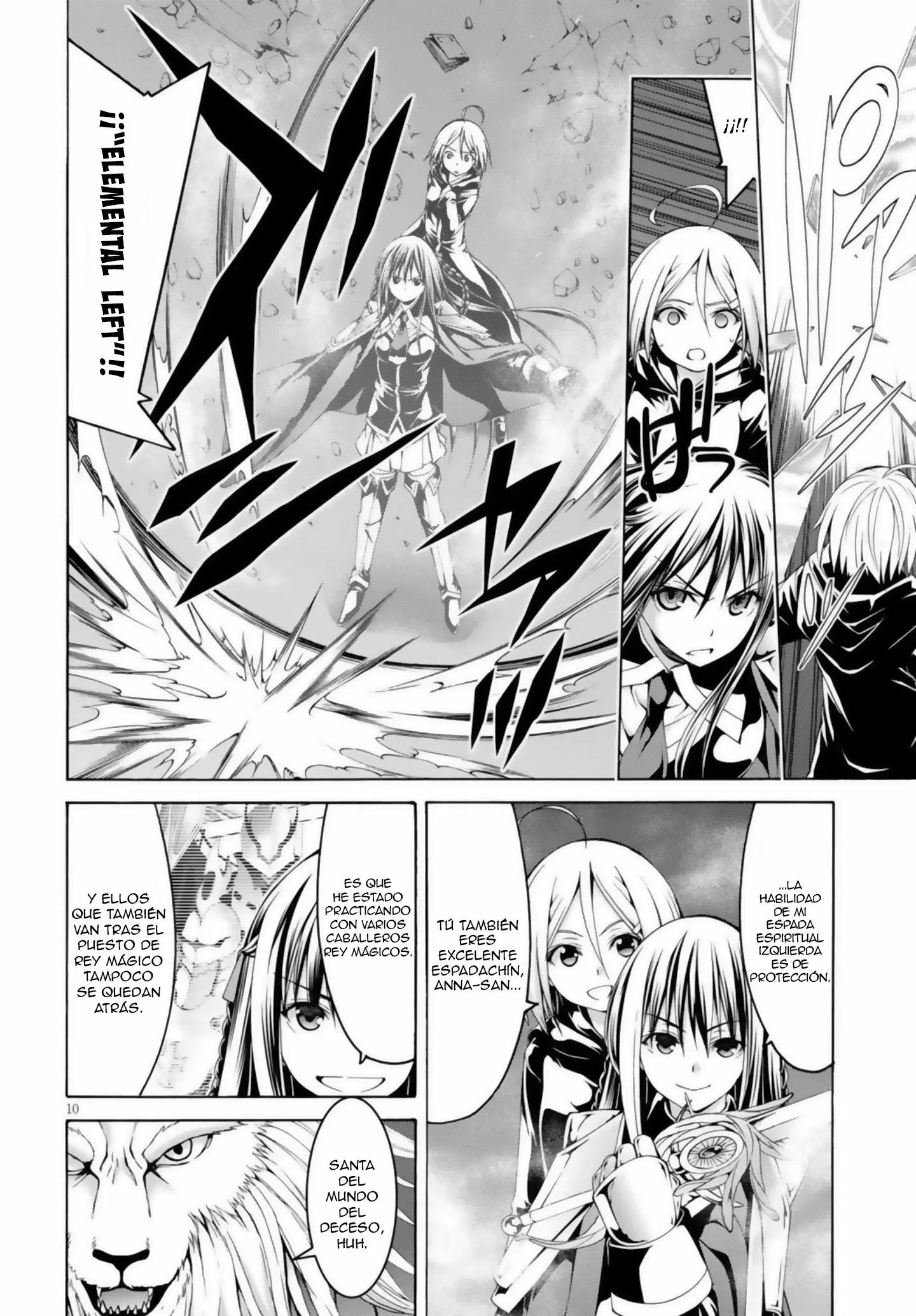 Trinity Seven capítulo 73, página 14