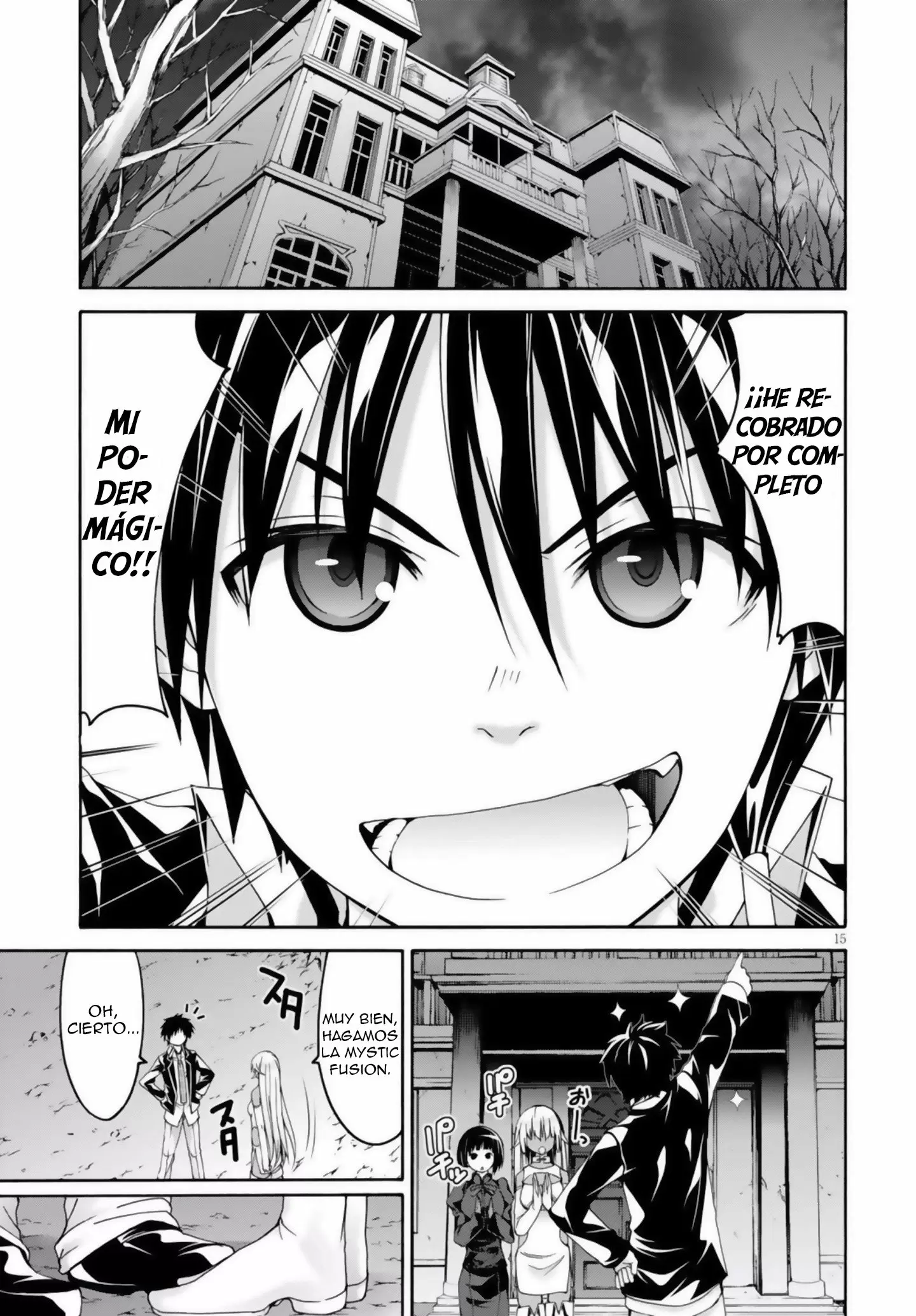 Trinity Seven capítulo 73, página 19