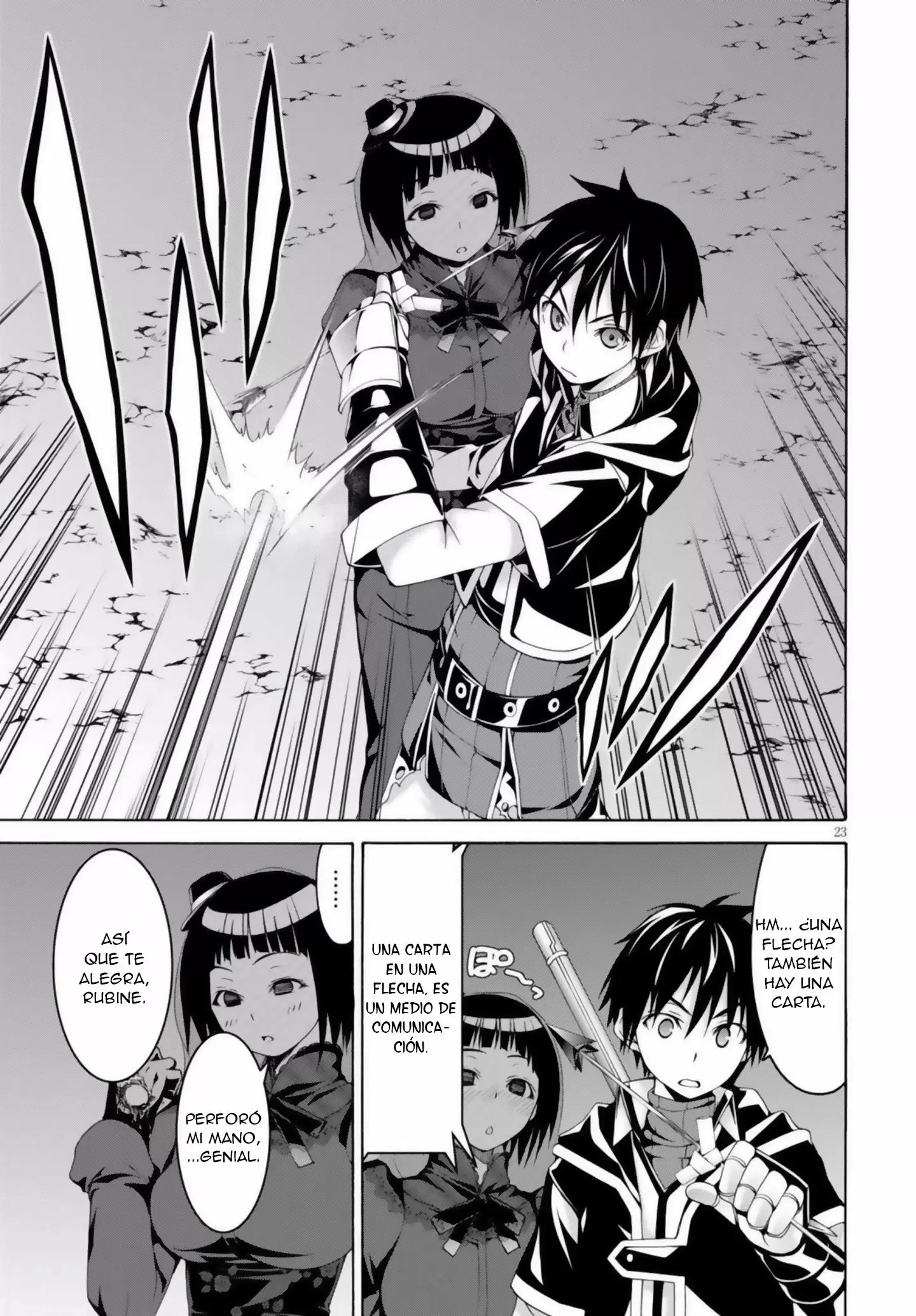 Trinity Seven capítulo 73, página 27