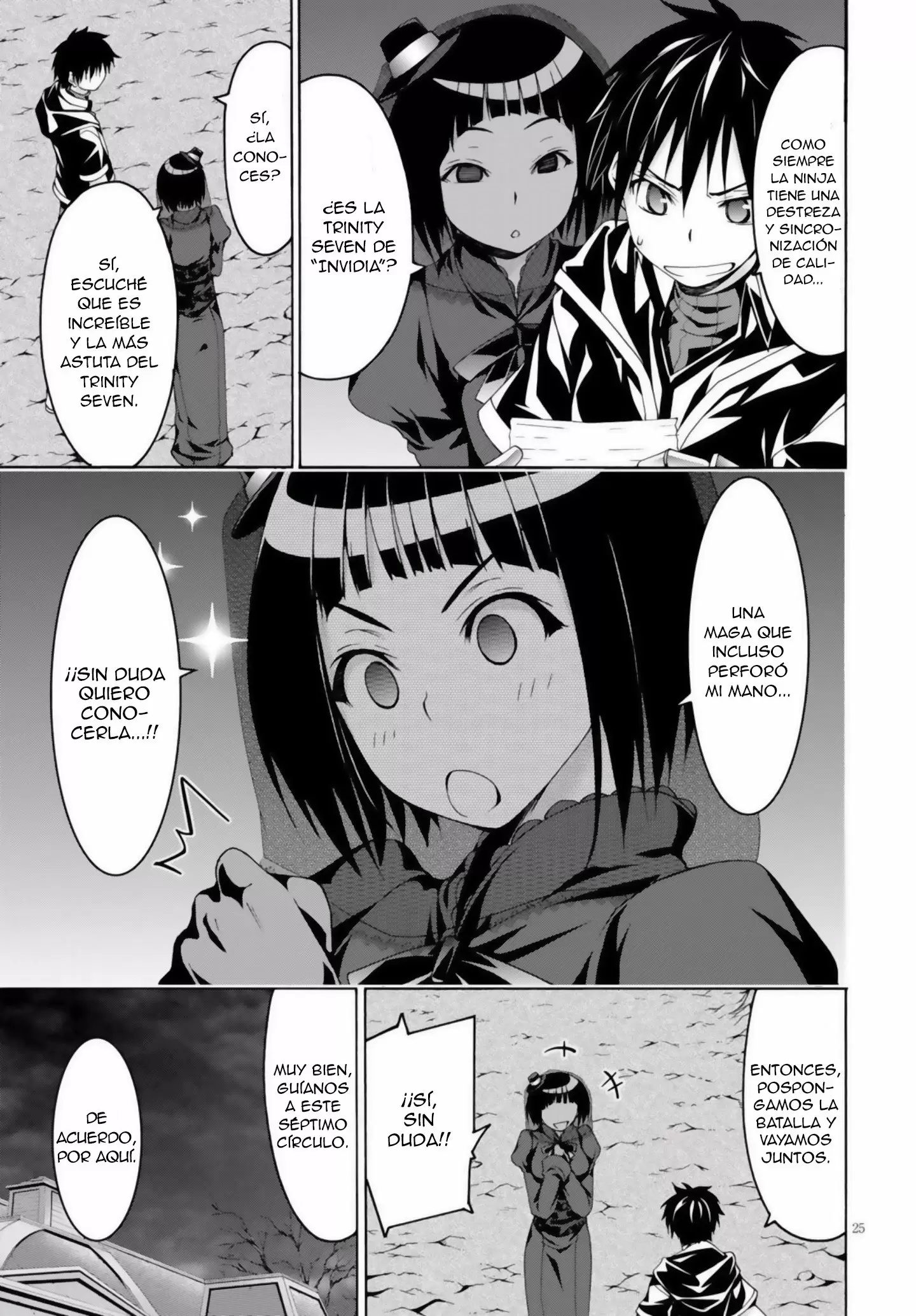 Trinity Seven capítulo 73, página 29