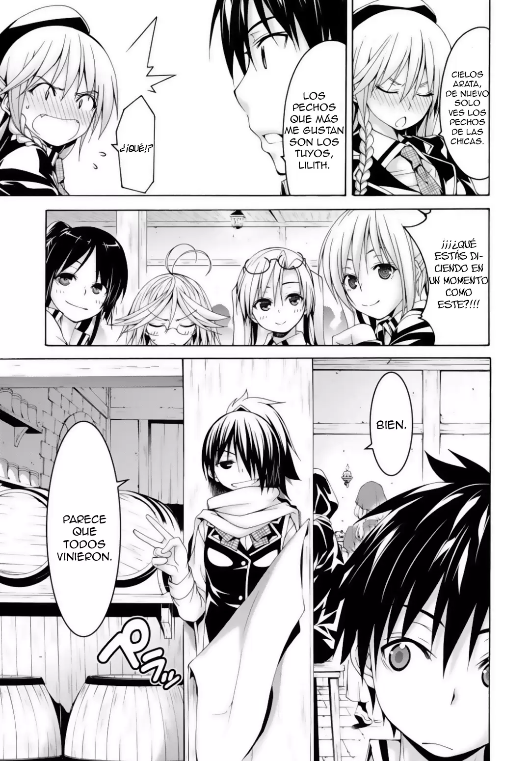 Trinity Seven capítulo 74, página 11