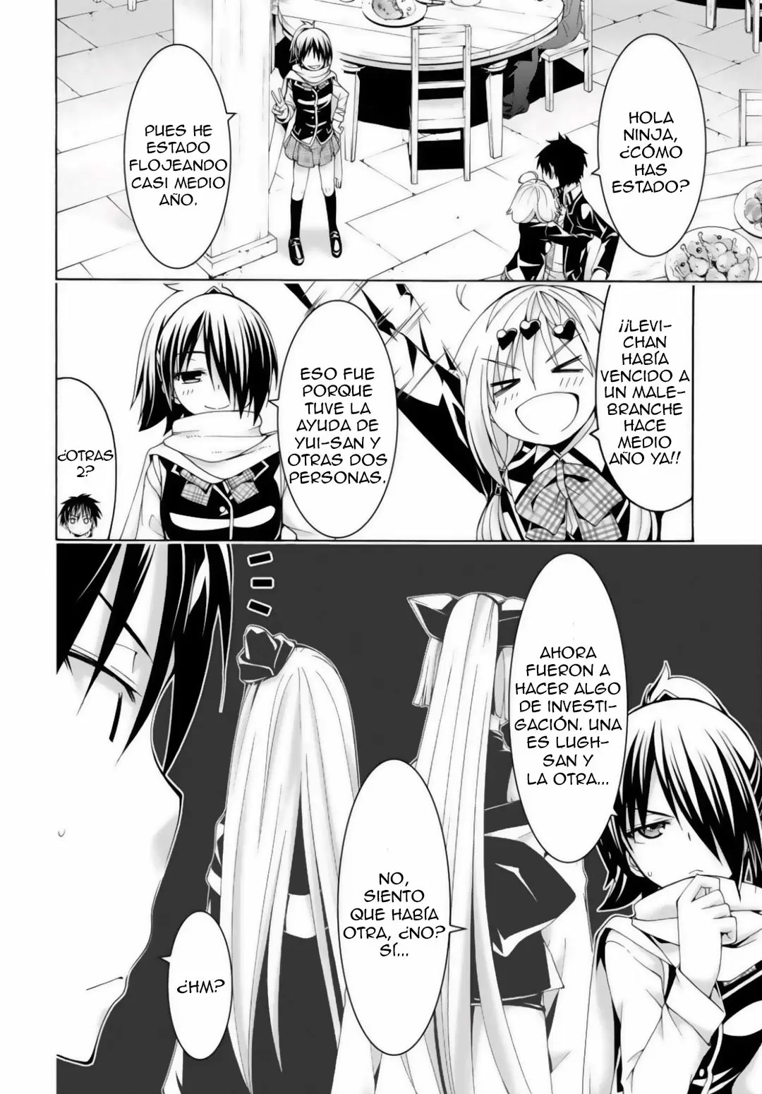 Trinity Seven capítulo 74, página 12