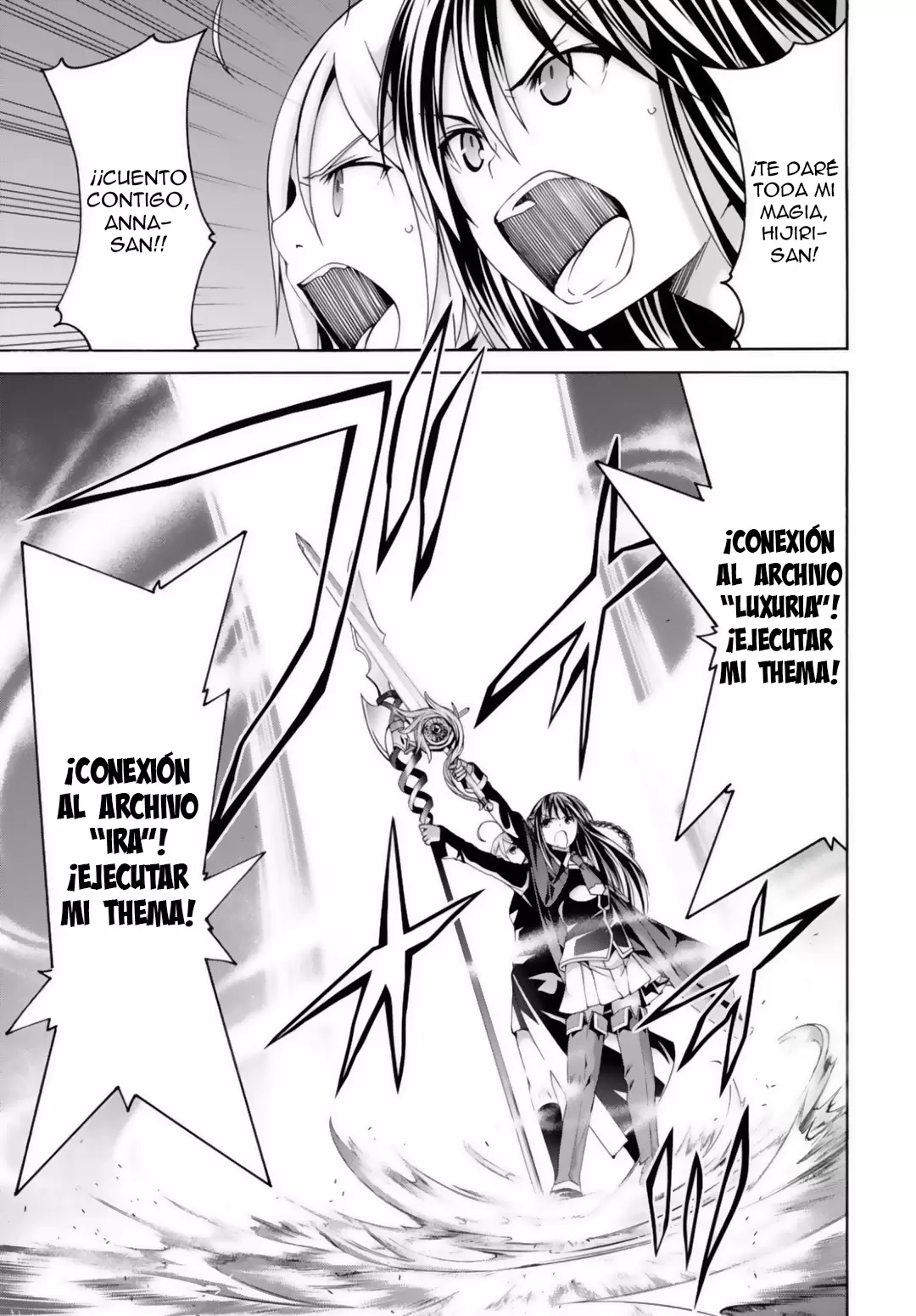 Trinity Seven capítulo 74, página 23