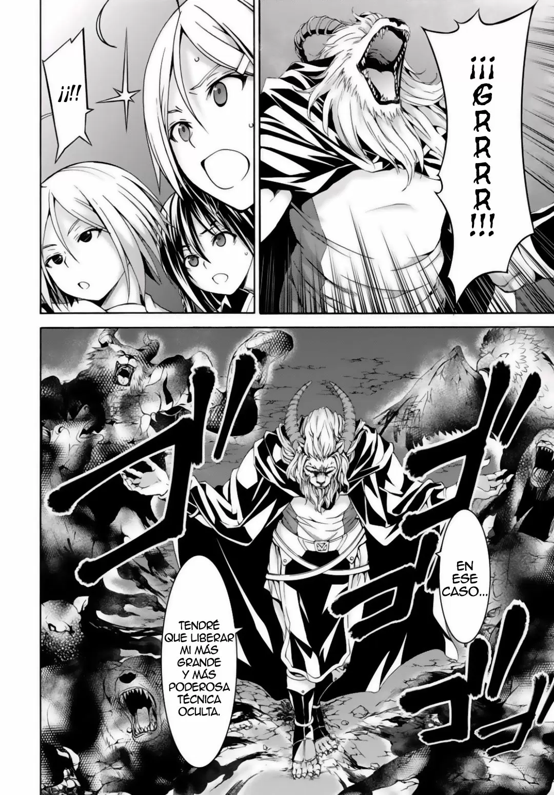 Trinity Seven capítulo 75, página 17