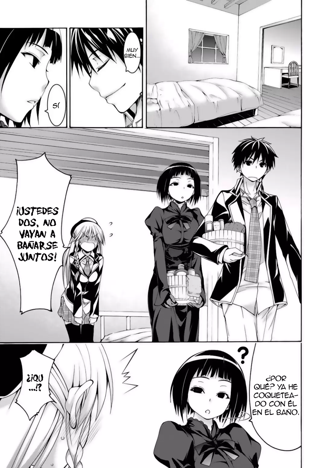 Trinity Seven capítulo 75, página 28