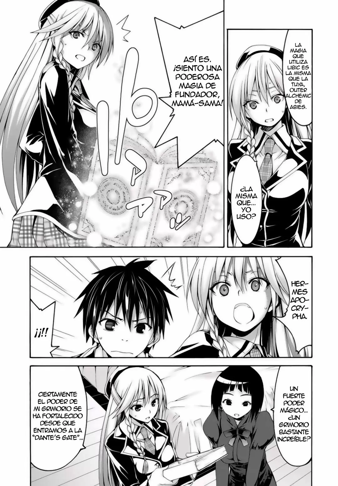 Trinity Seven capítulo 75, página 30
