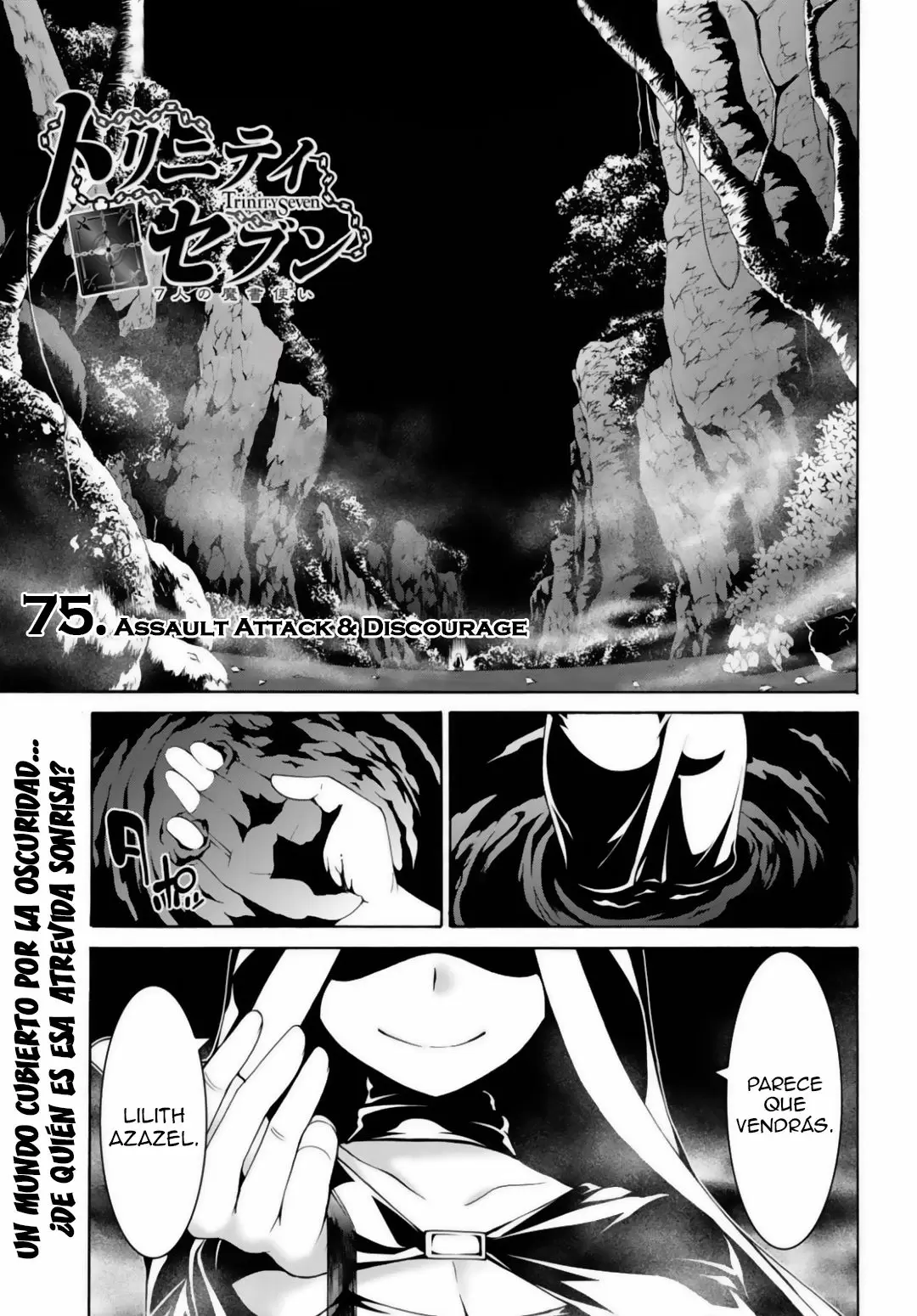 Trinity Seven capítulo 76, página 2