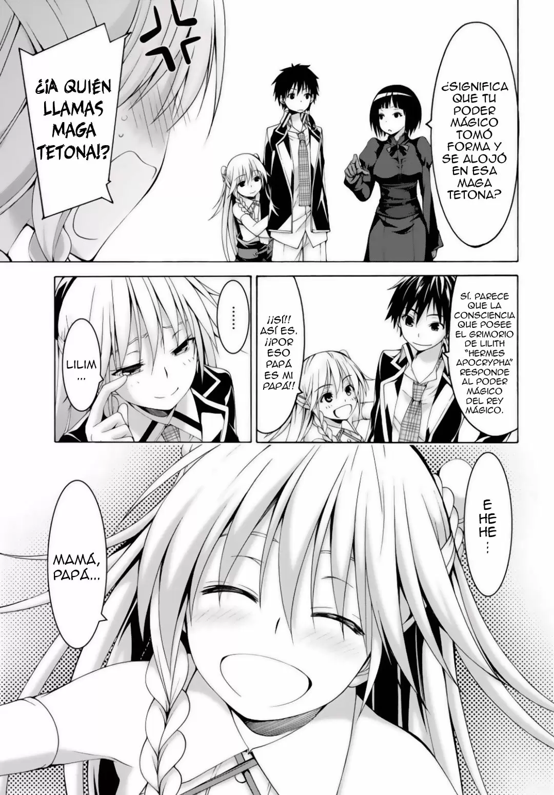 Trinity Seven capítulo 76, página 6