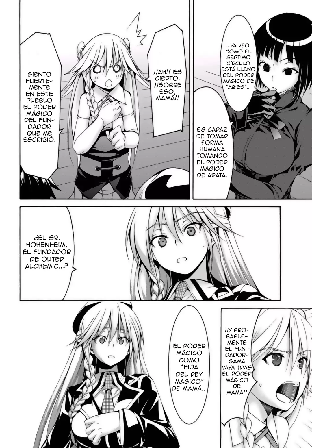Trinity Seven capítulo 76, página 7