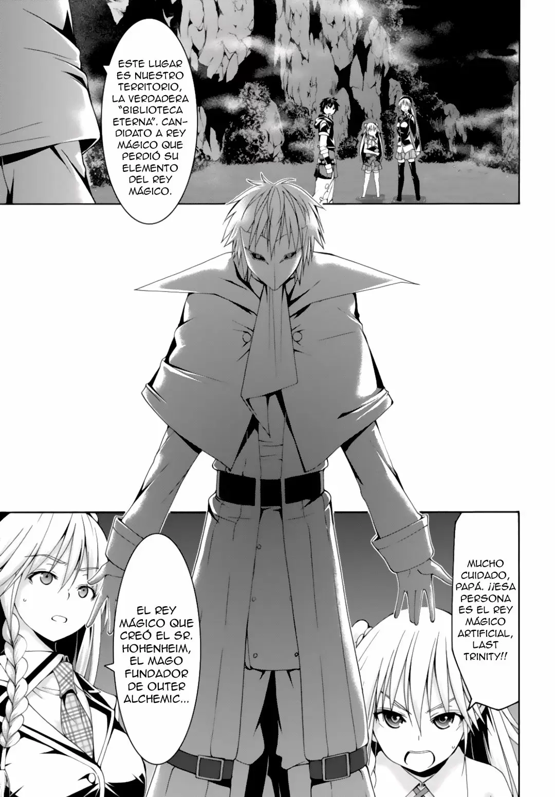 Trinity Seven capítulo 76, página 14