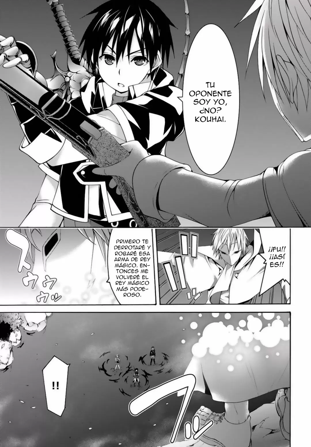 Trinity Seven capítulo 76, página 16