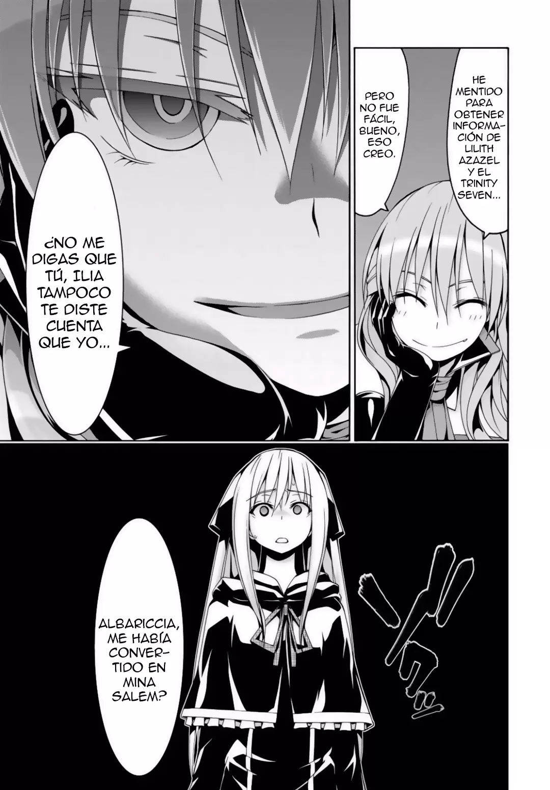 Trinity Seven capítulo 76, página 26