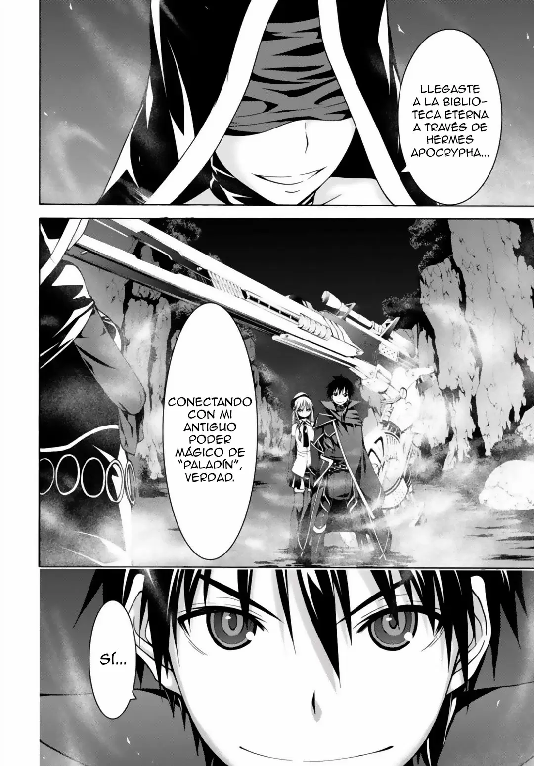 Trinity Seven capítulo 78, página 8