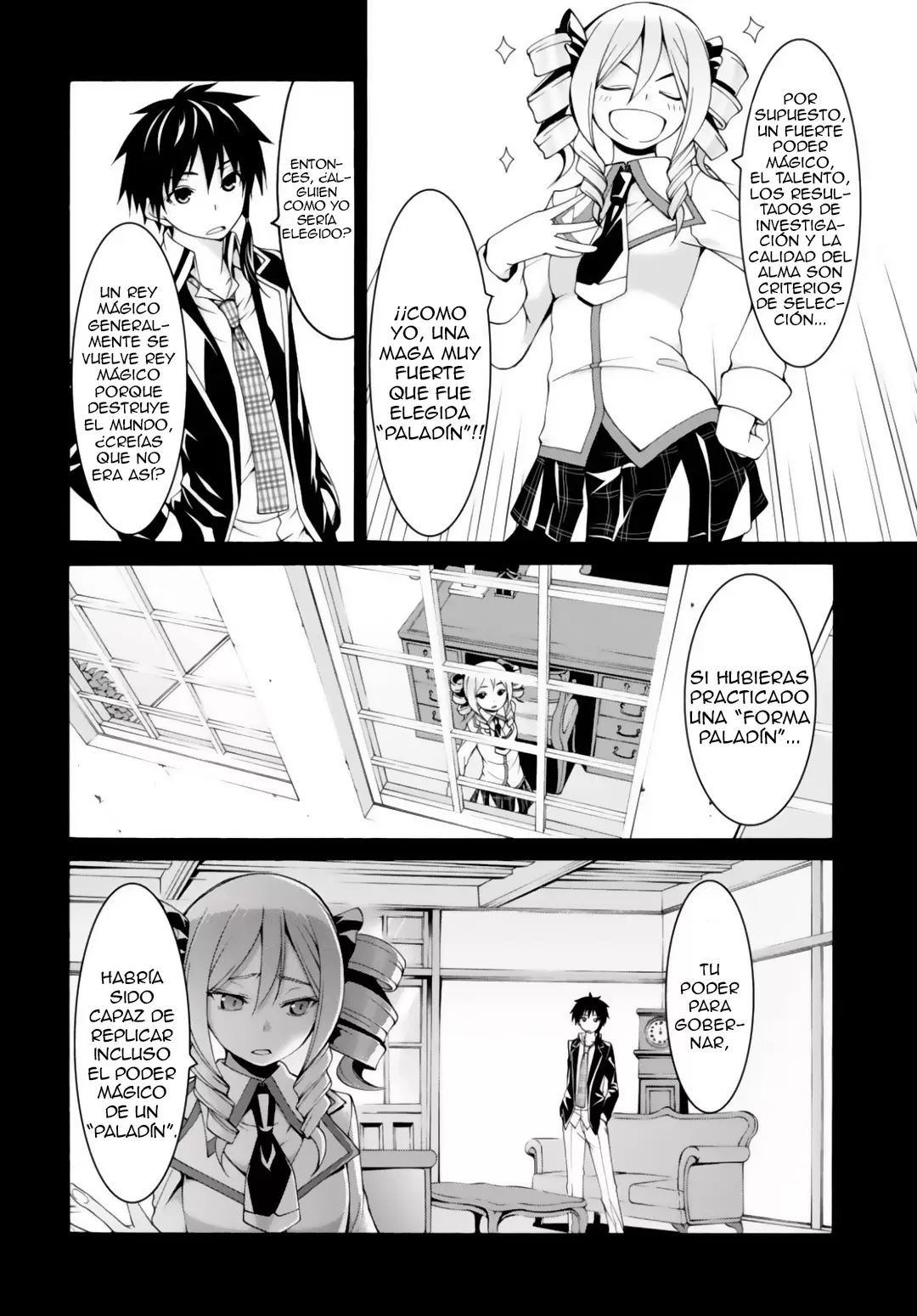 Trinity Seven capítulo 78, página 10
