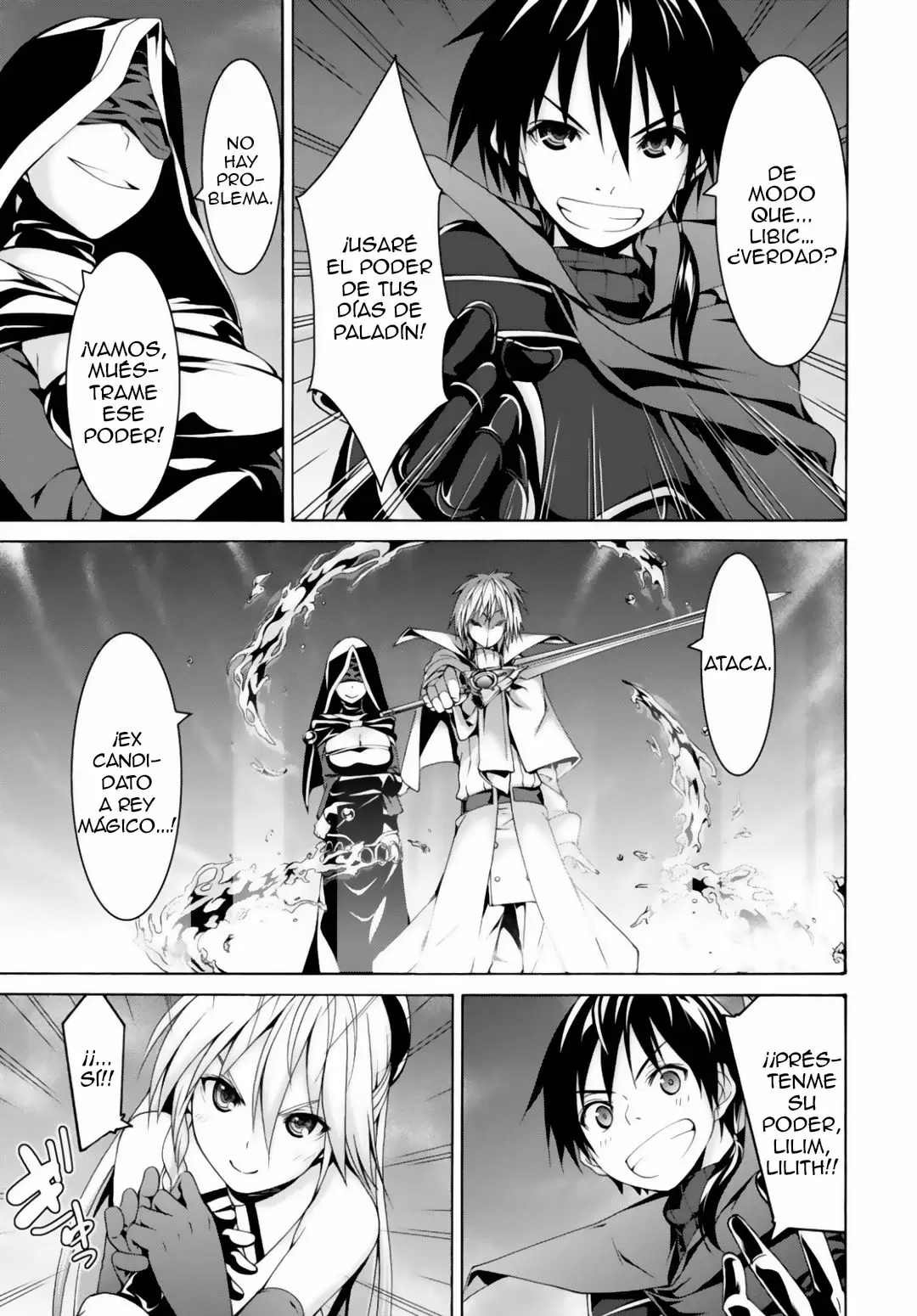 Trinity Seven capítulo 78, página 11