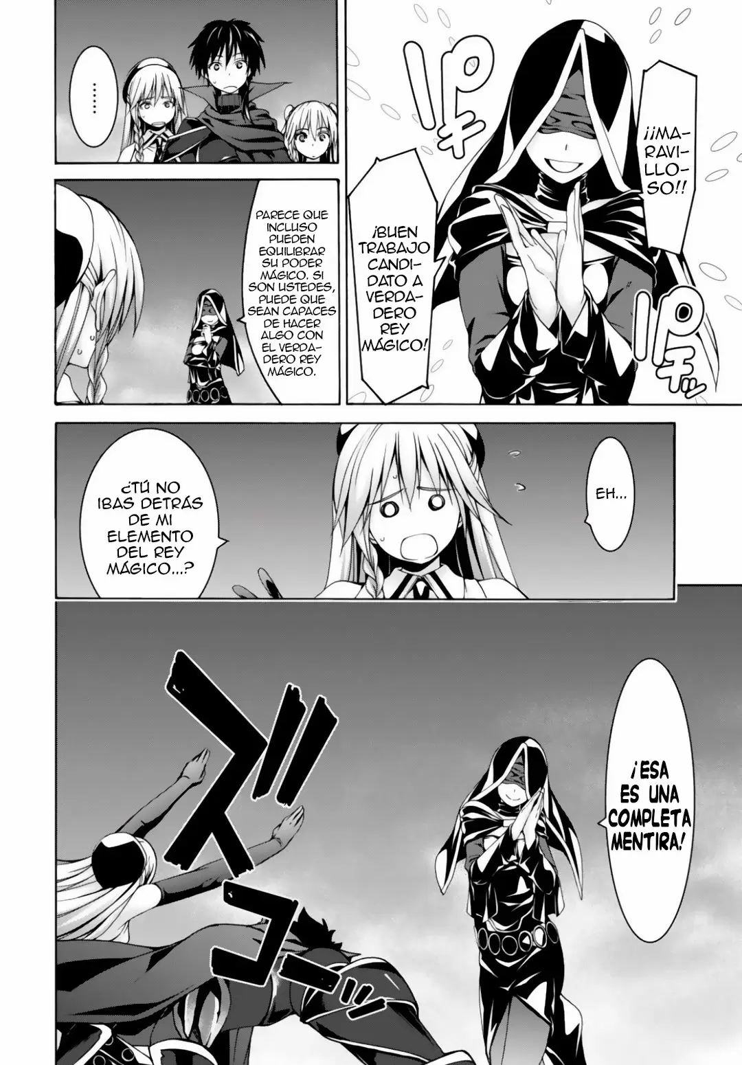 Trinity Seven capítulo 78, página 16