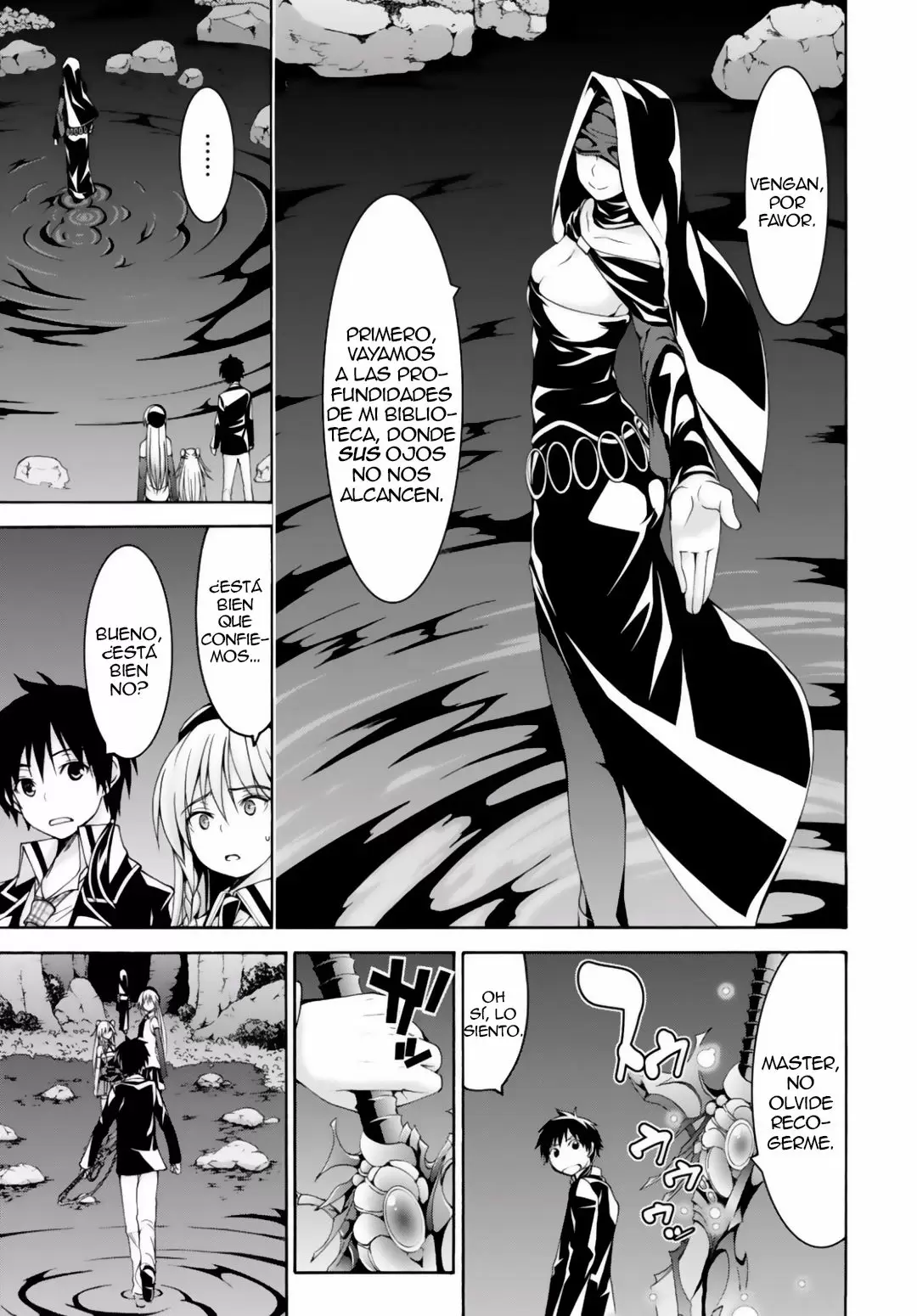 Trinity Seven capítulo 78, página 19