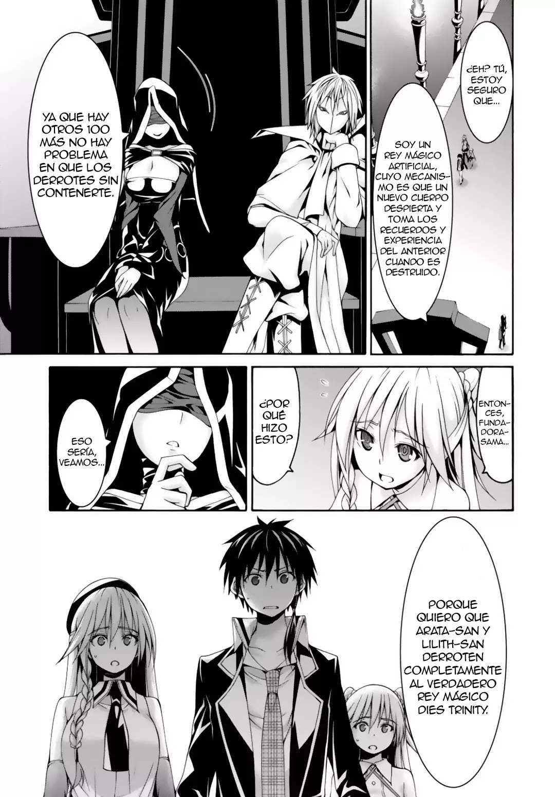 Trinity Seven capítulo 78, página 21