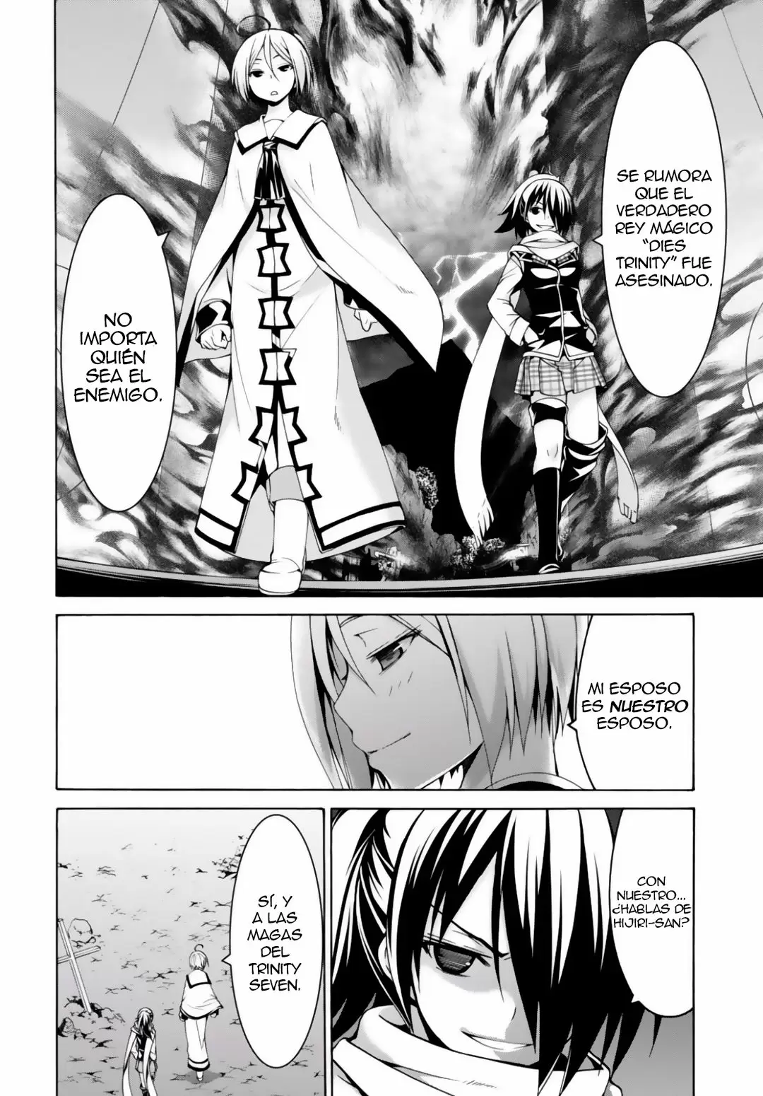 Trinity Seven capítulo 78, página 24