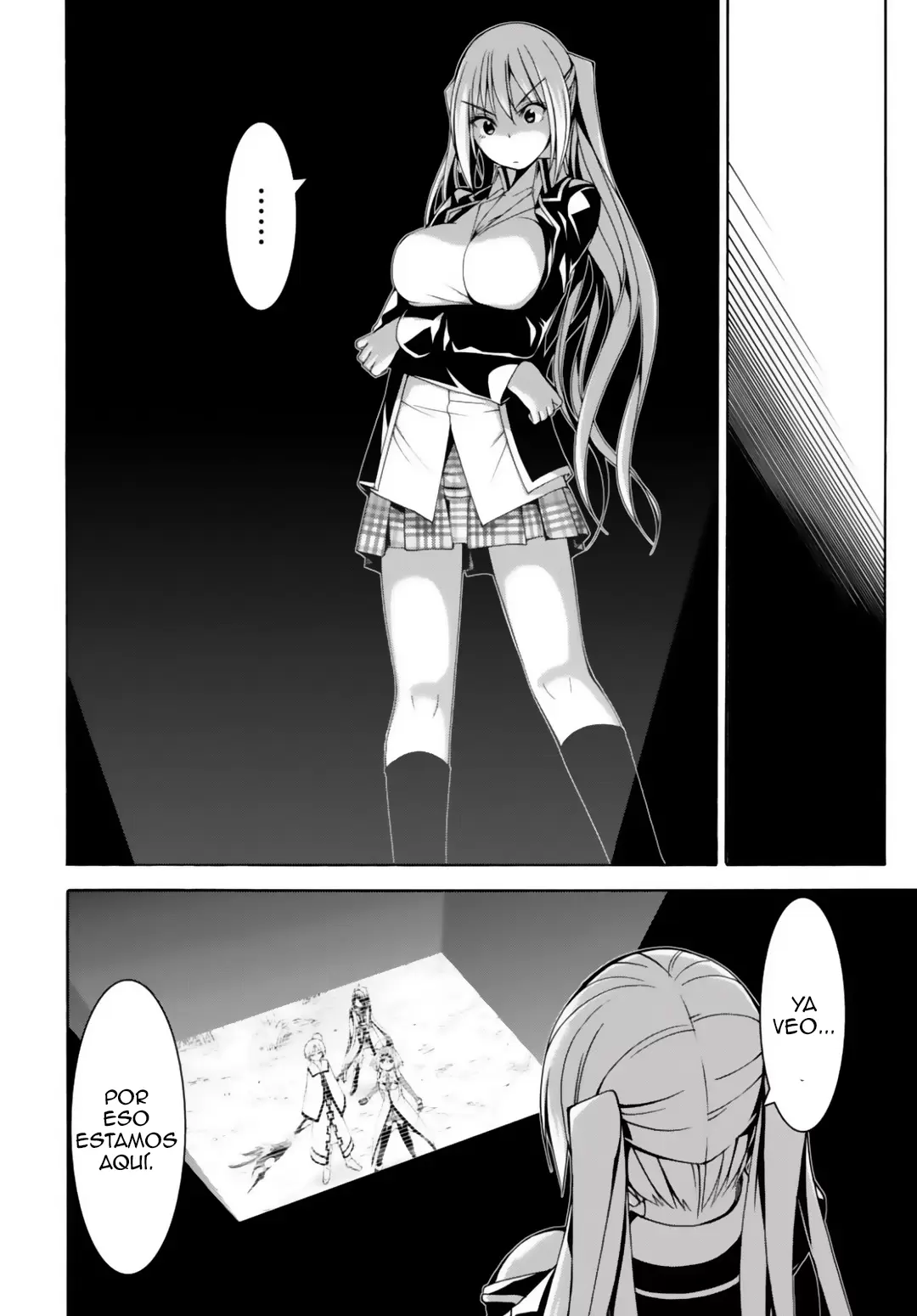 Trinity Seven capítulo 79, página 17