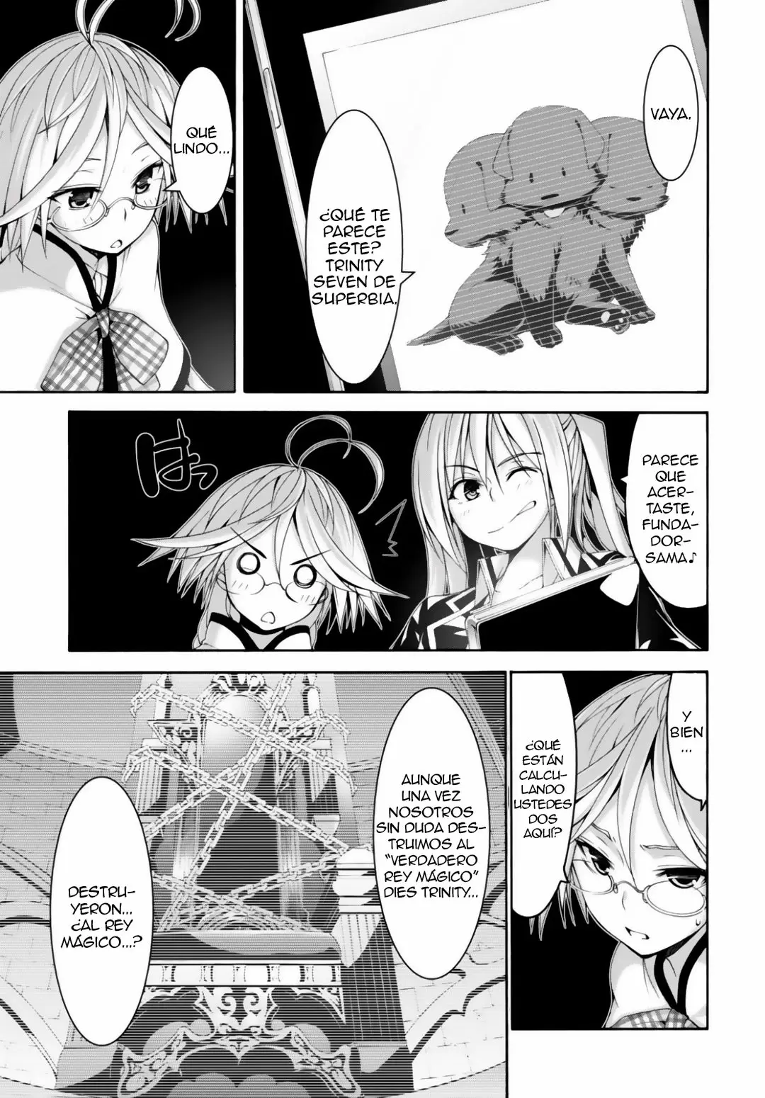 Trinity Seven capítulo 79, página 20