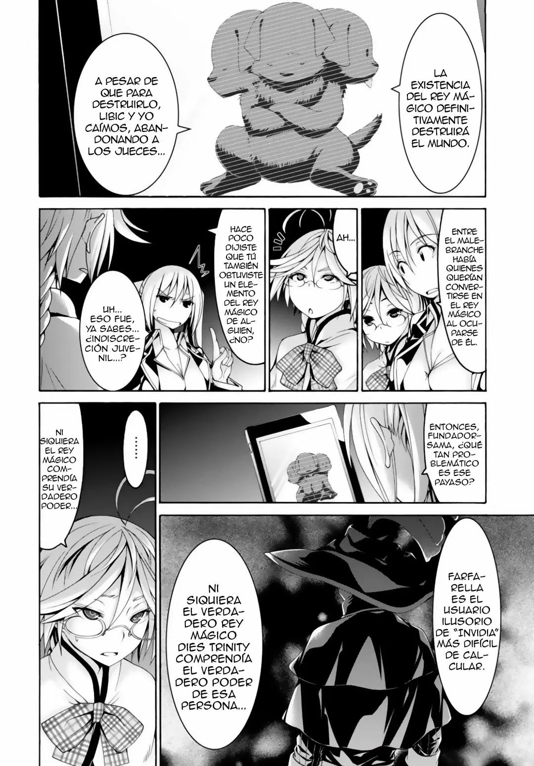 Trinity Seven capítulo 79, página 21