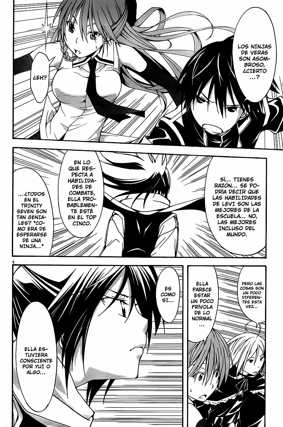 Trinity Seven capítulo 8, página 5